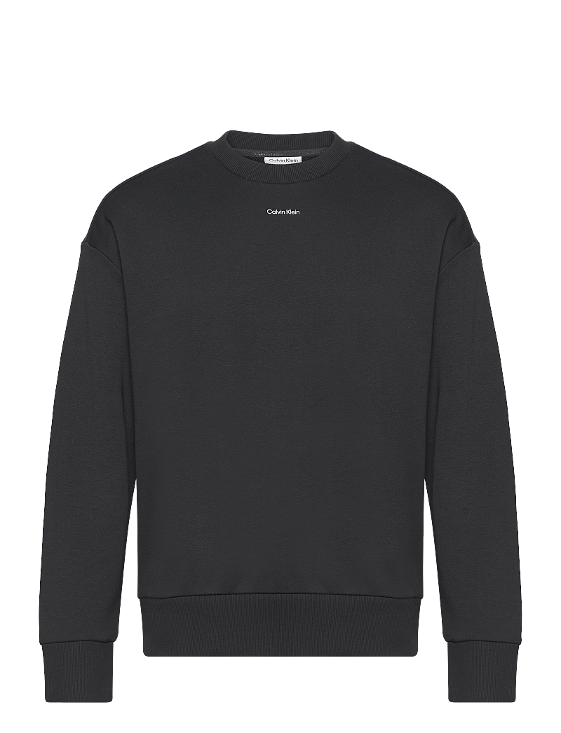 Calvin Klein - NANO LOGO SWEATSHIRT - swetry - ck black - 1