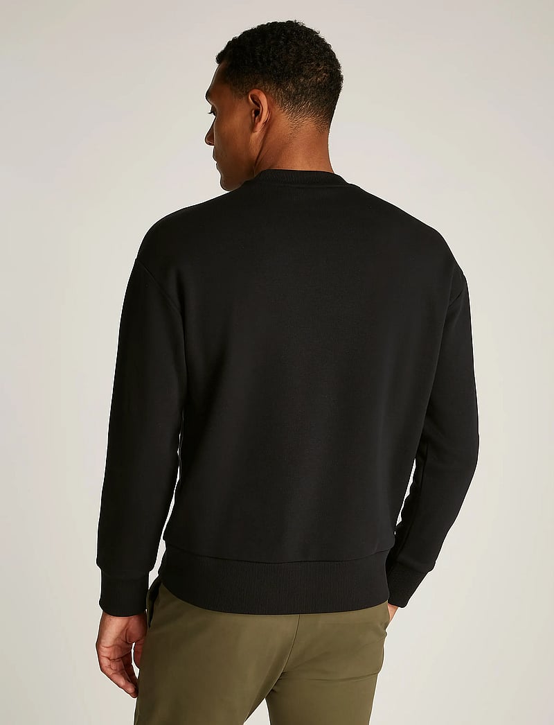 Calvin Klein - NANO LOGO SWEATSHIRT - swetry - ck black - 3