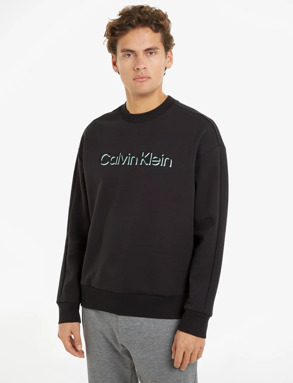 【 】Shadow Embossed Logo スウェットシャツ Calvin Klein Shadow Embossed Logo Sweatshirt – sweatshirts