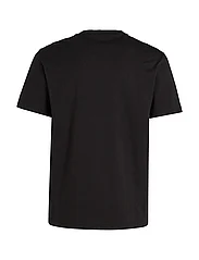 Calvin Klein - BRUSH LOGO T-SHIRT - short-sleeved t-shirts - ck black - 4