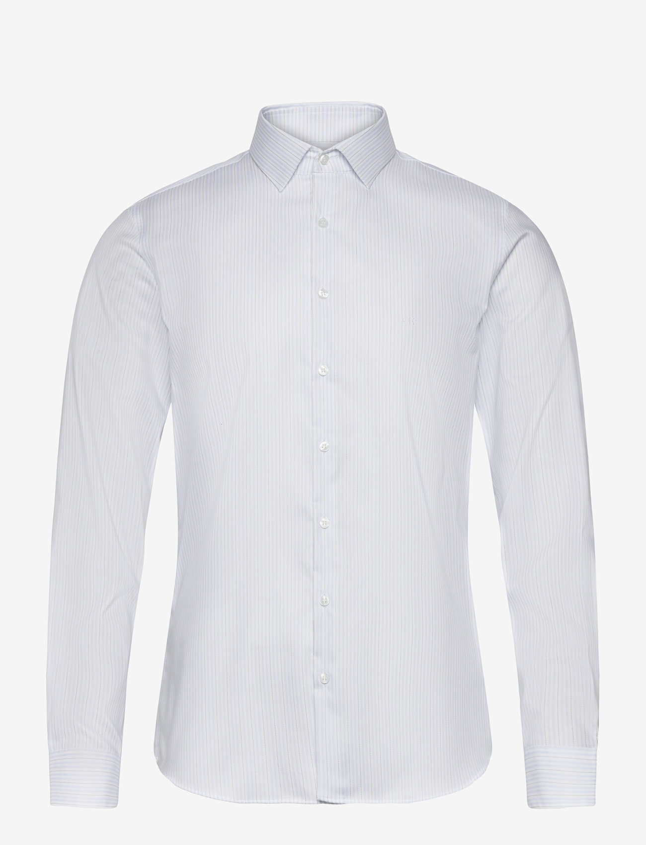 Calvin Klein Stretch Collar Stripe Slim Shirt  business shirts  shop at  Booztlet
