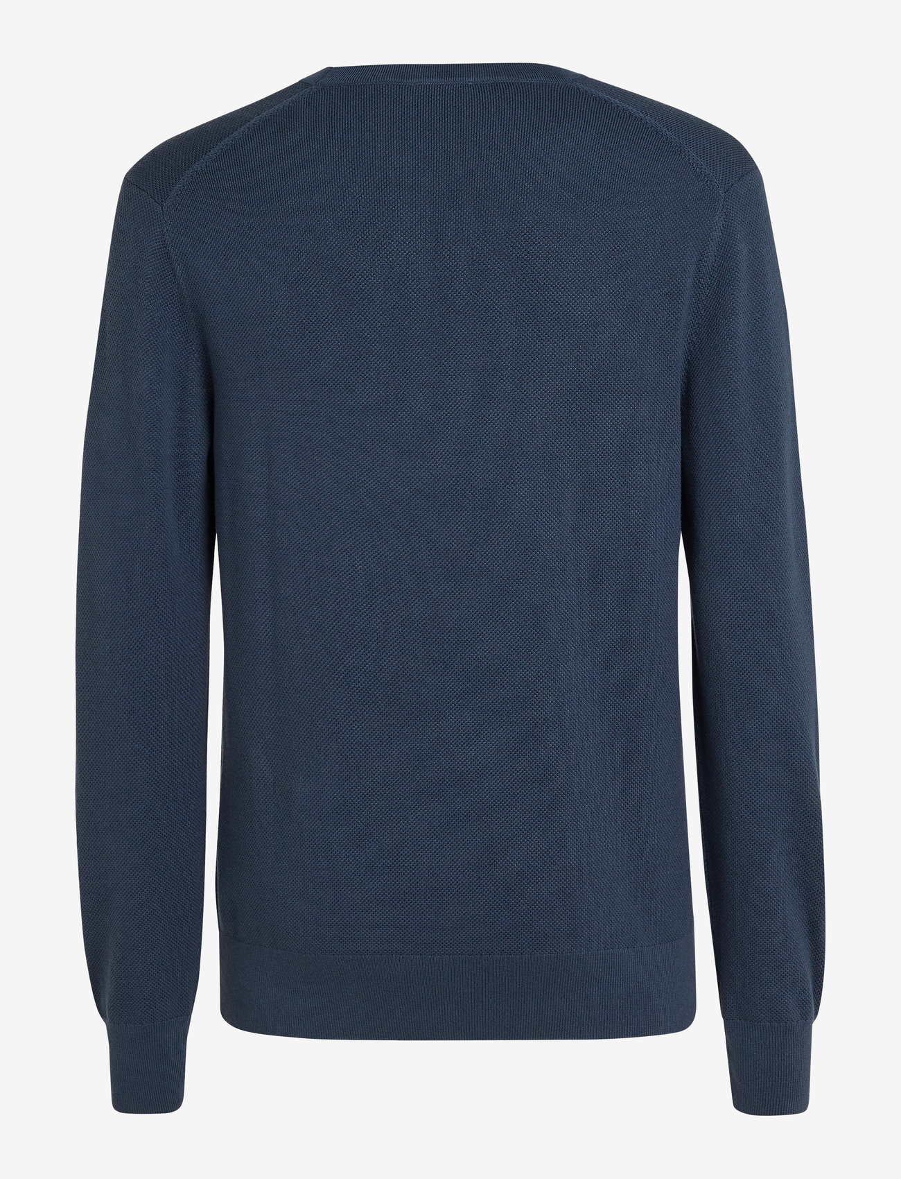 Calvin Klein - MICRO PIQUE STRUCTURE SWEATER - ink - 4