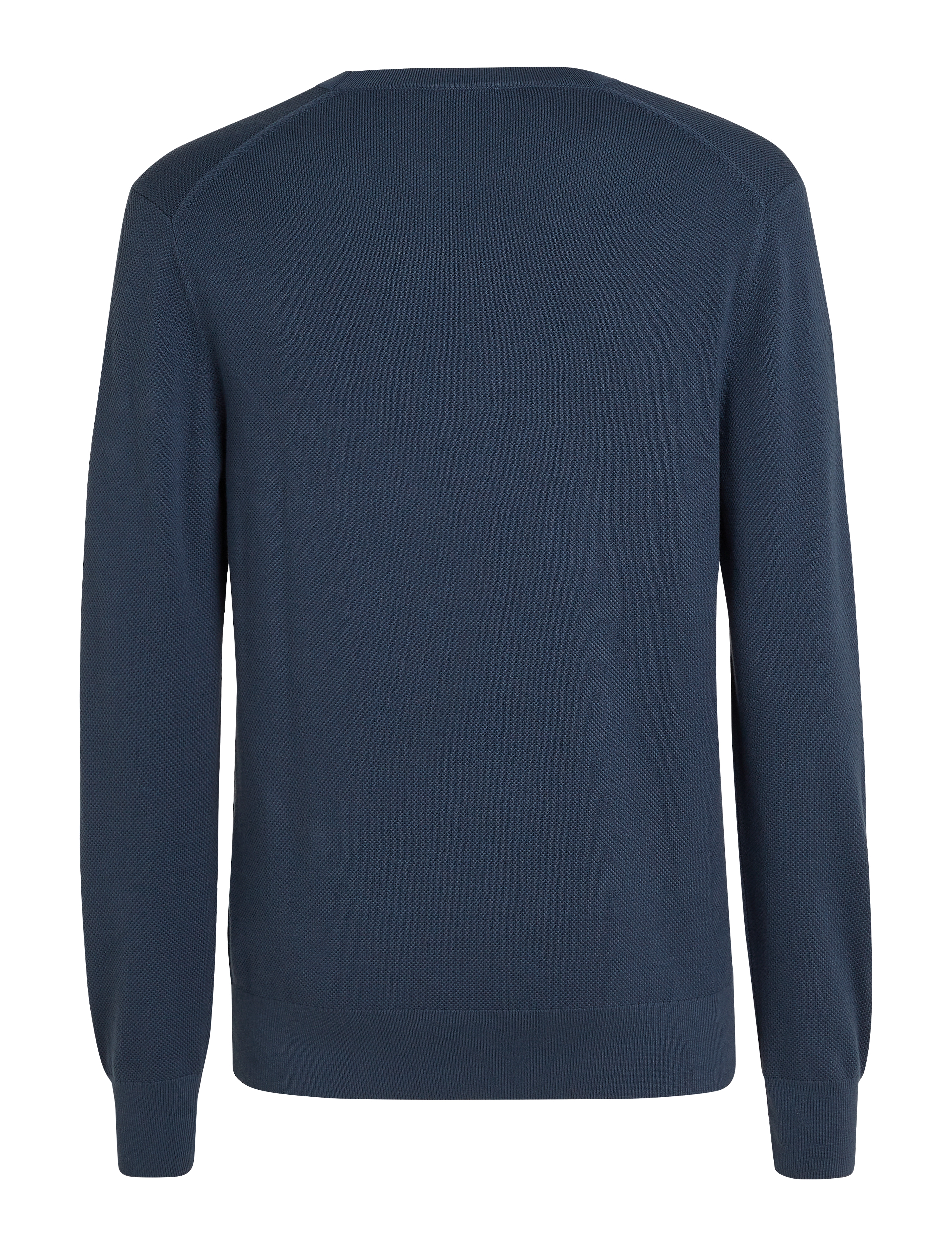 Calvin Klein - MICRO PIQUE STRUCTURE SWEATER - ink - 4