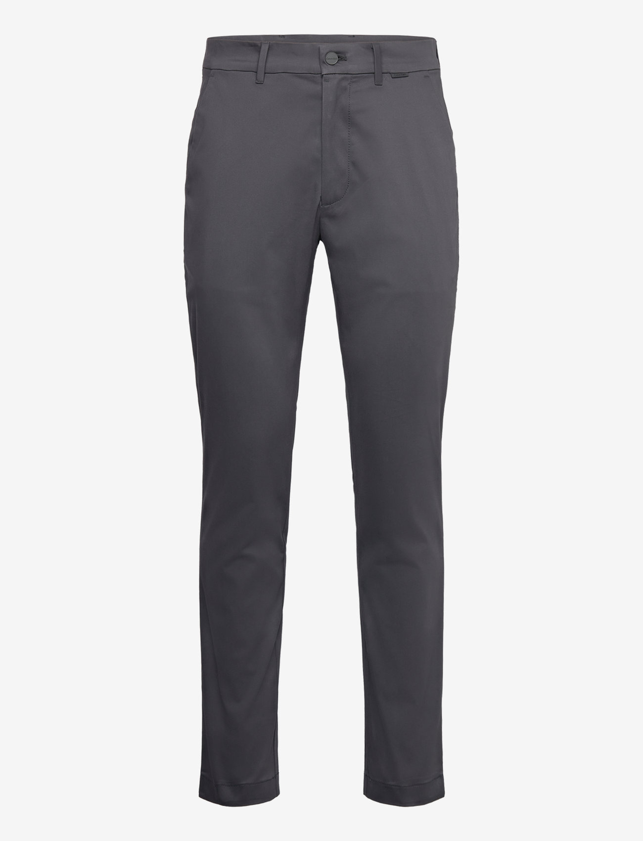 Calvin Klein - SATEEN STRETCH SLIM CHINO - chinos - asphalt - 1
