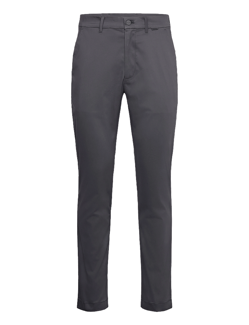 Calvin Klein - SATEEN STRETCH SLIM CHINO - chinos - asphalt - 1