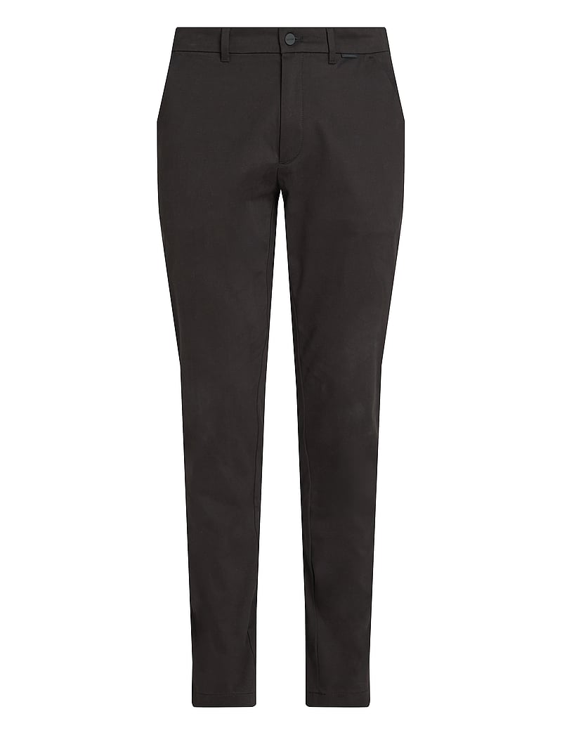 Calvin Klein - SATEEN STRETCH SLIM CHINO - chinos - ck black - 1