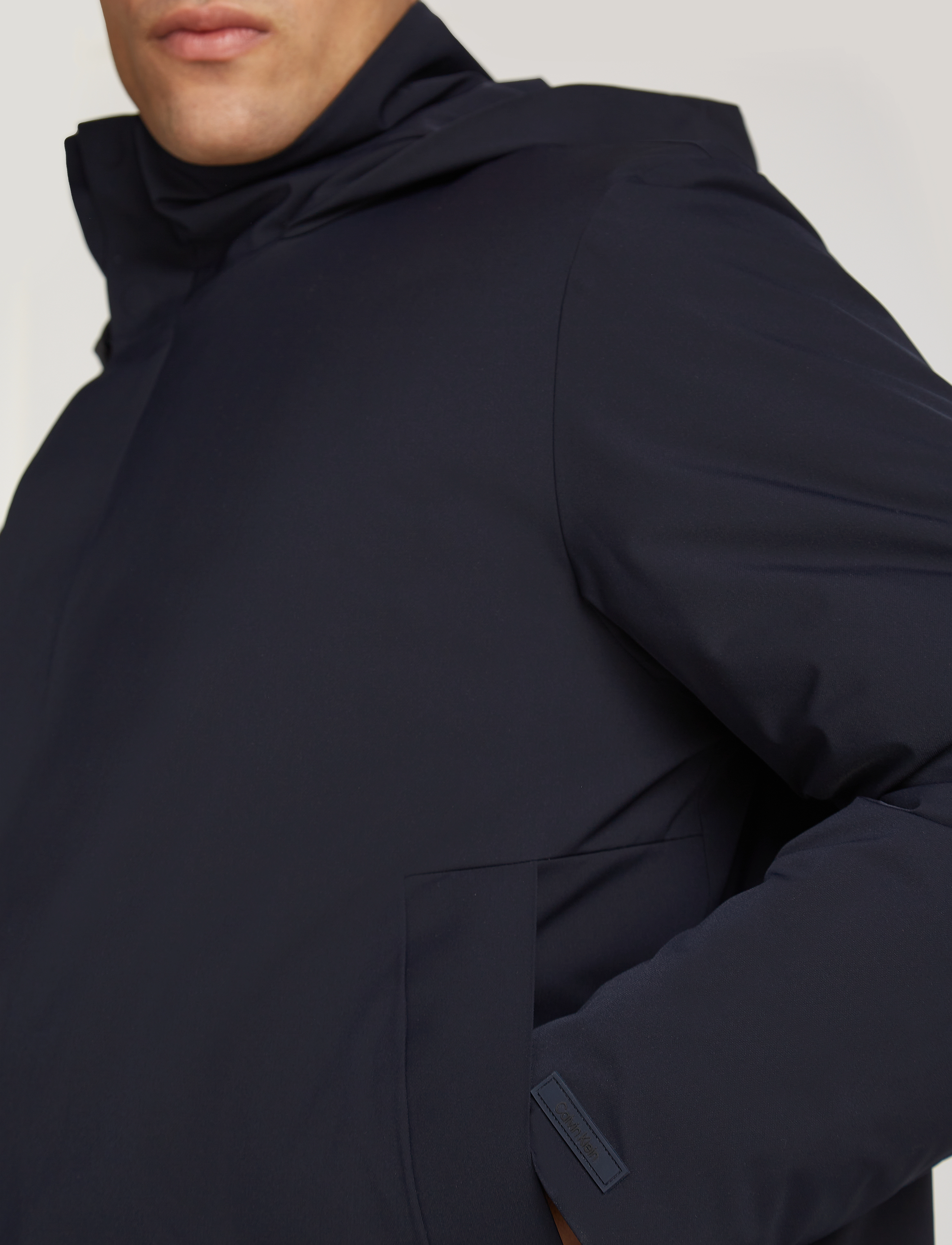 Calvin Klein - TECHNICAL TWILL PARKA - night sky - 3