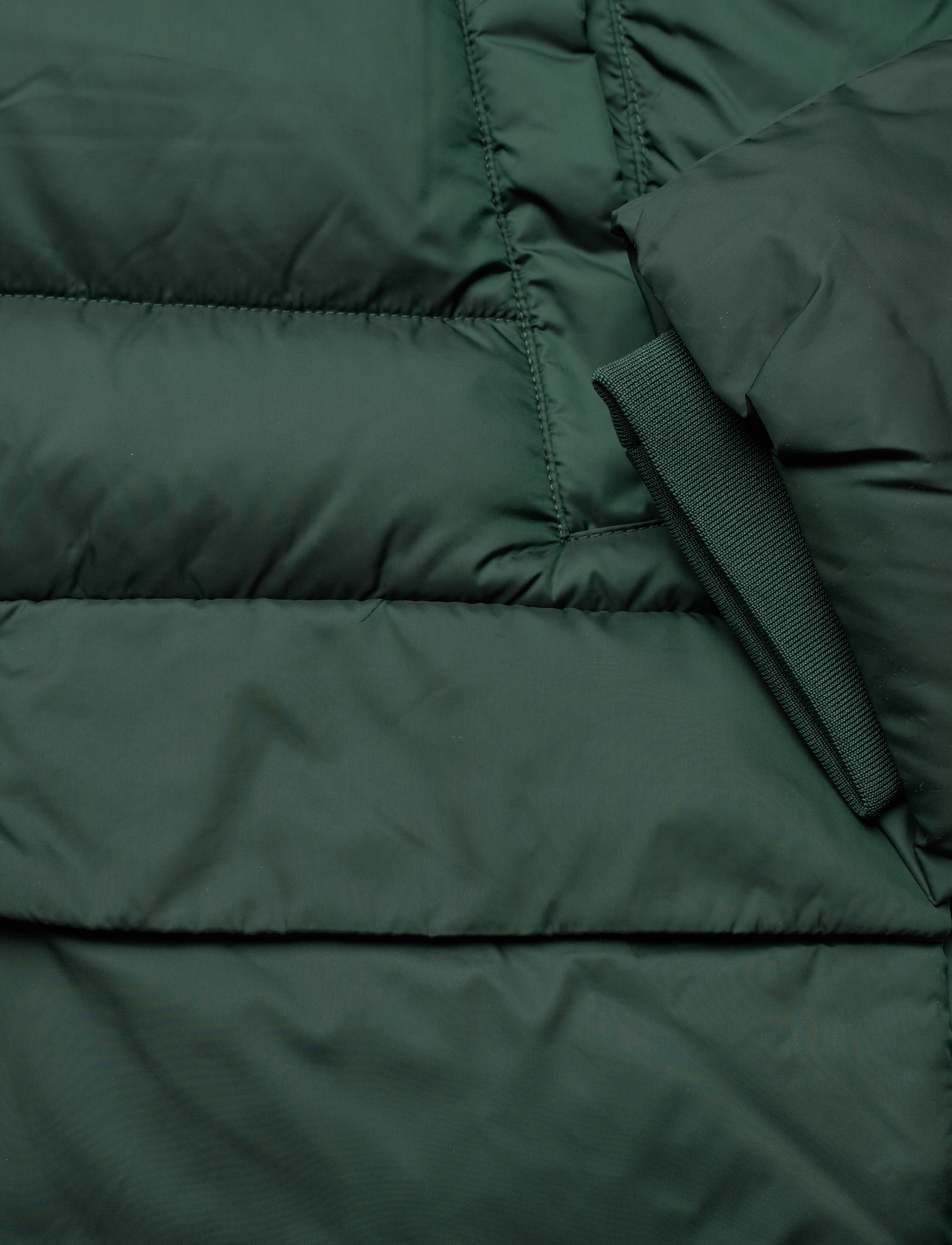 Calvin Klein - LONG HOODED QUILT PUFFER MW - midnight forest - 3