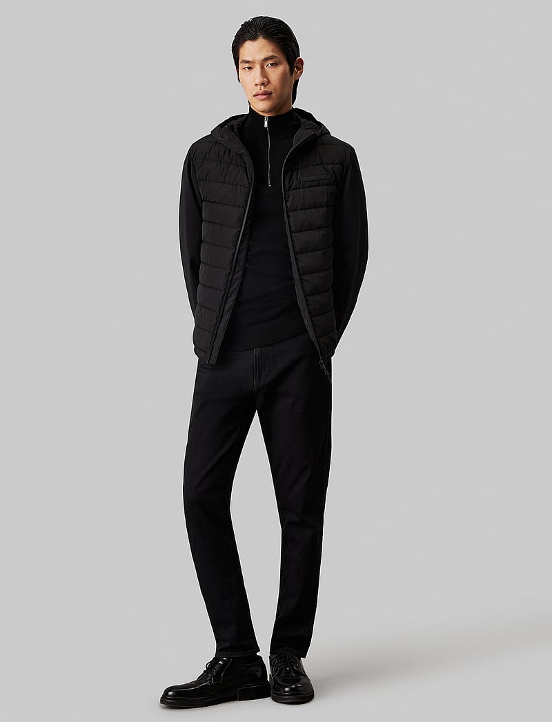 Calvin klein mixed media jacket clearance