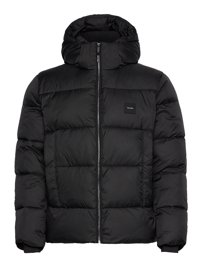 Mens Jackets Calvin Klein Patchwork Jacket Calvin Klein Hooded