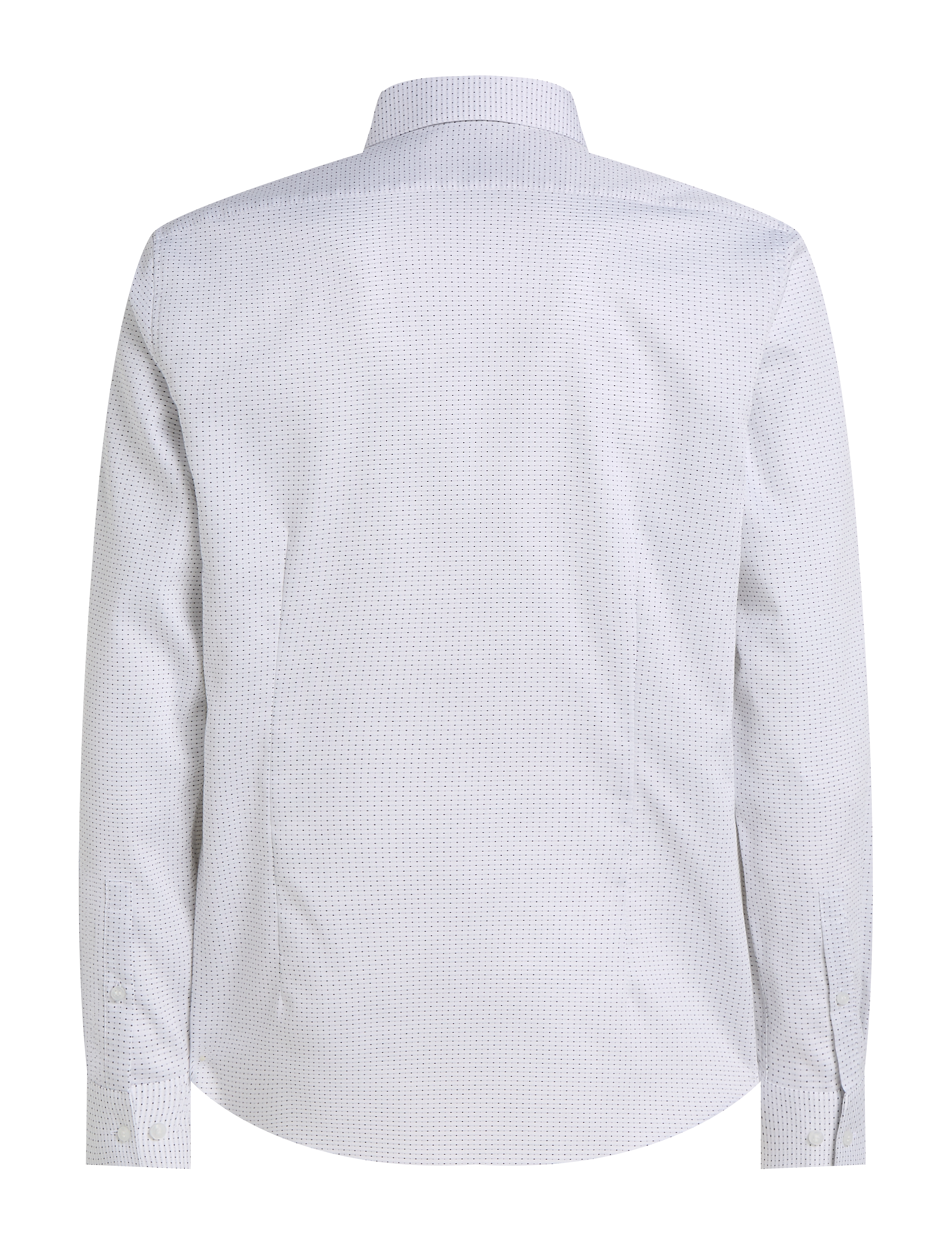 Calvin Klein - ED MICRO DOT SLIM SHIRT - bright white - 1