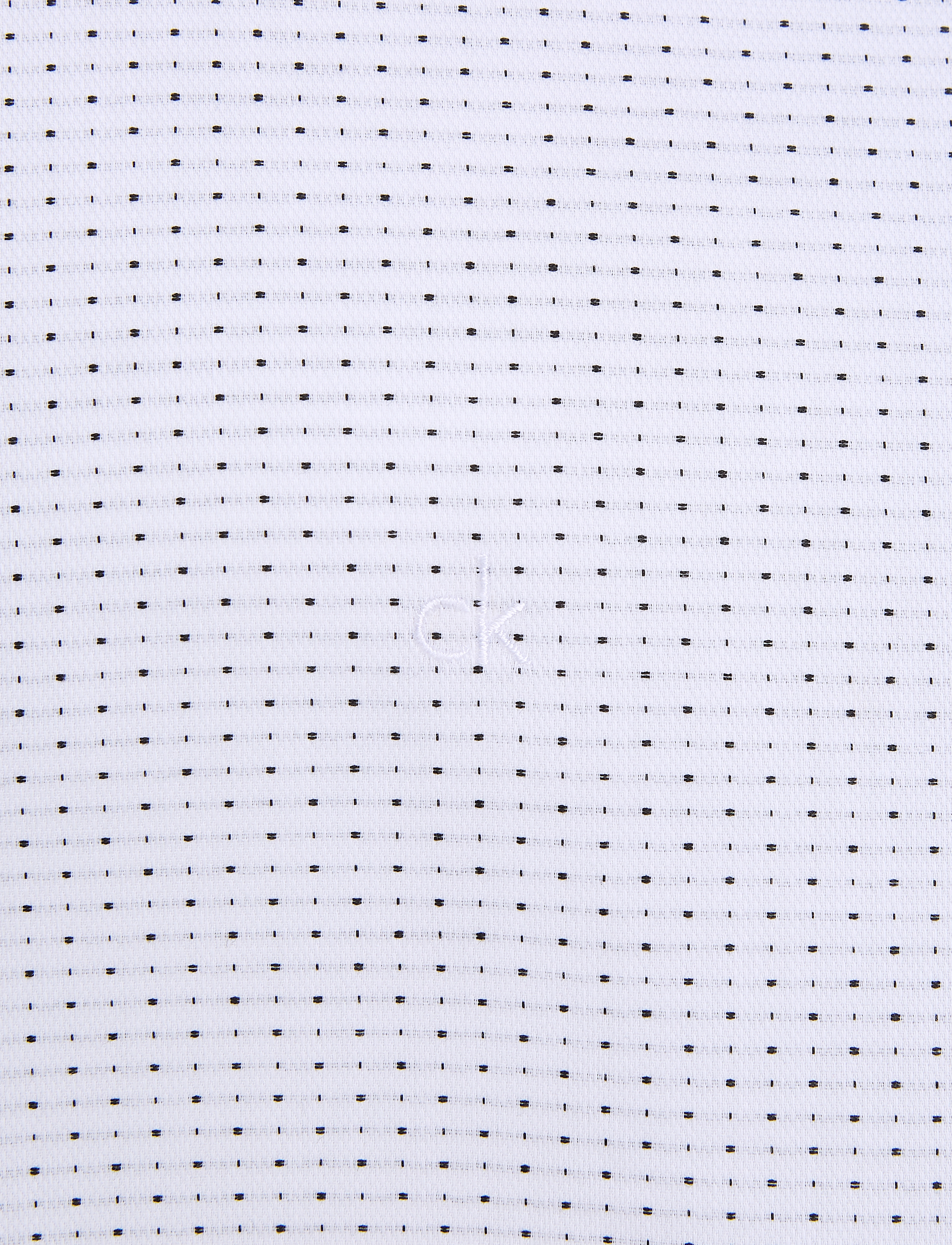 Calvin Klein - ED MICRO DOT SLIM SHIRT - bright white - 3