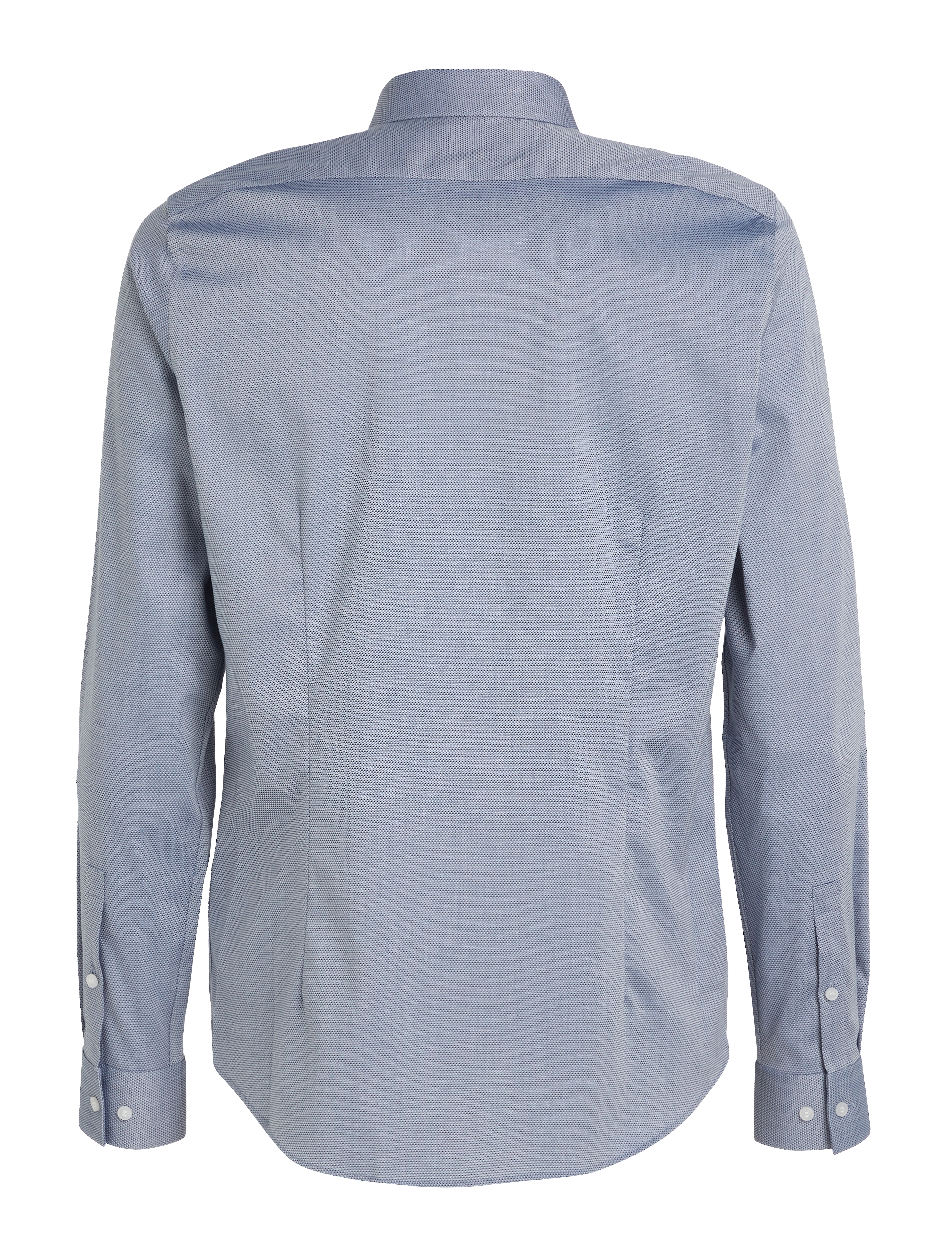 Calvin Klein - NON IRON PATTERN SLIM SHIRT - dark denim - 4