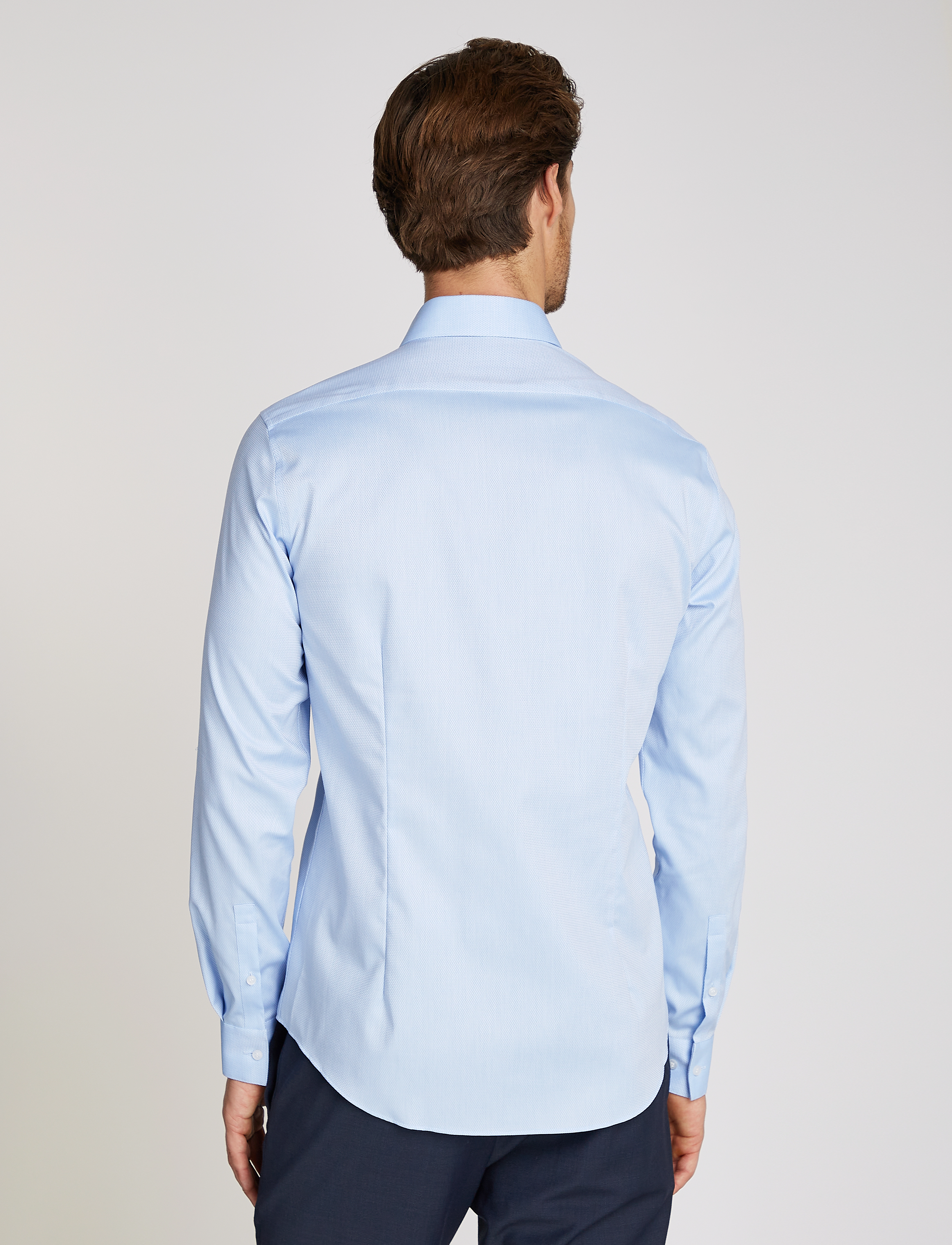 Calvin Klein - NON IRON PATTERN SLIM SHIRT - vista blue - 2