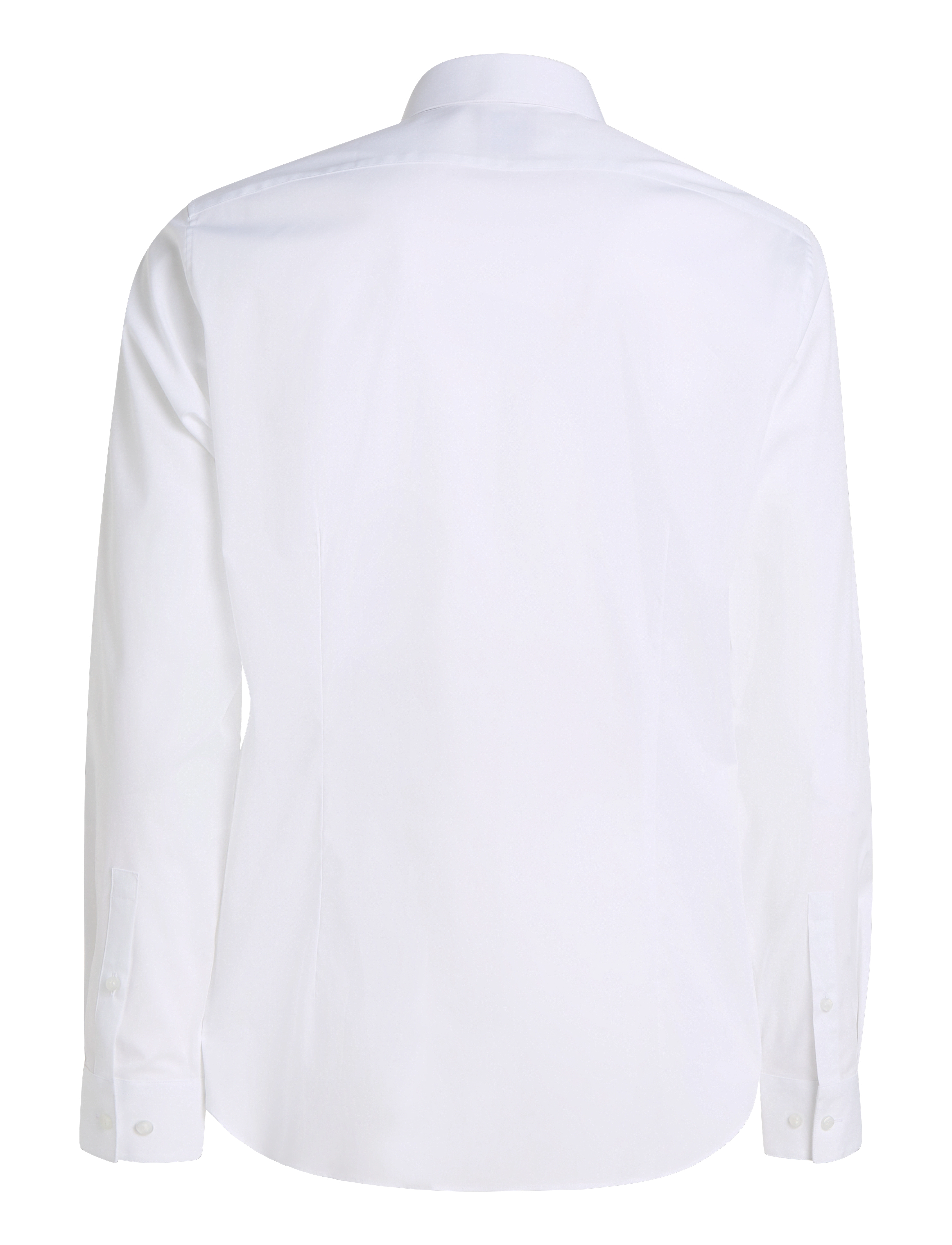 Calvin Klein - POPLIN CONTRAST PRINT SLIM SHIRT - bright white - 1