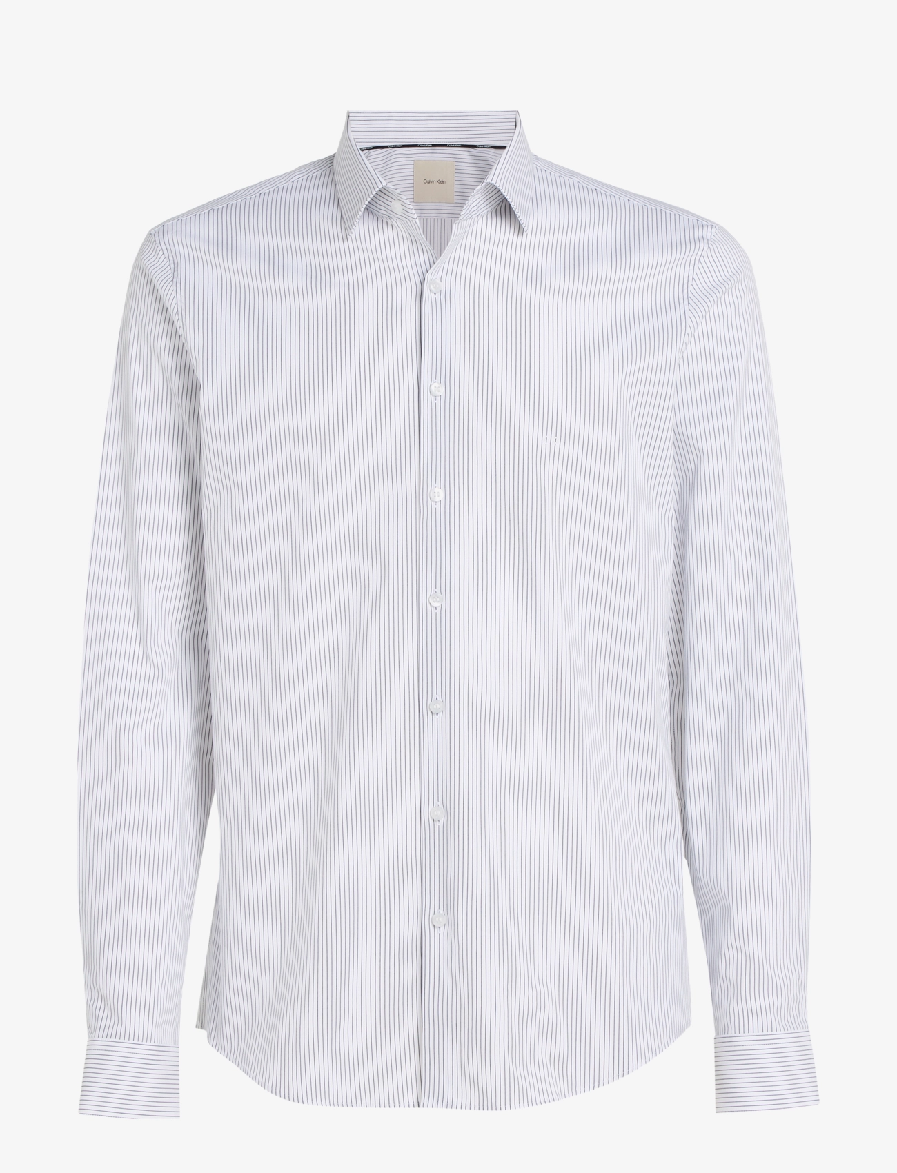 Calvin Klein - POPLIN STRIPE SLIM SHIRT - medieval blue - 1