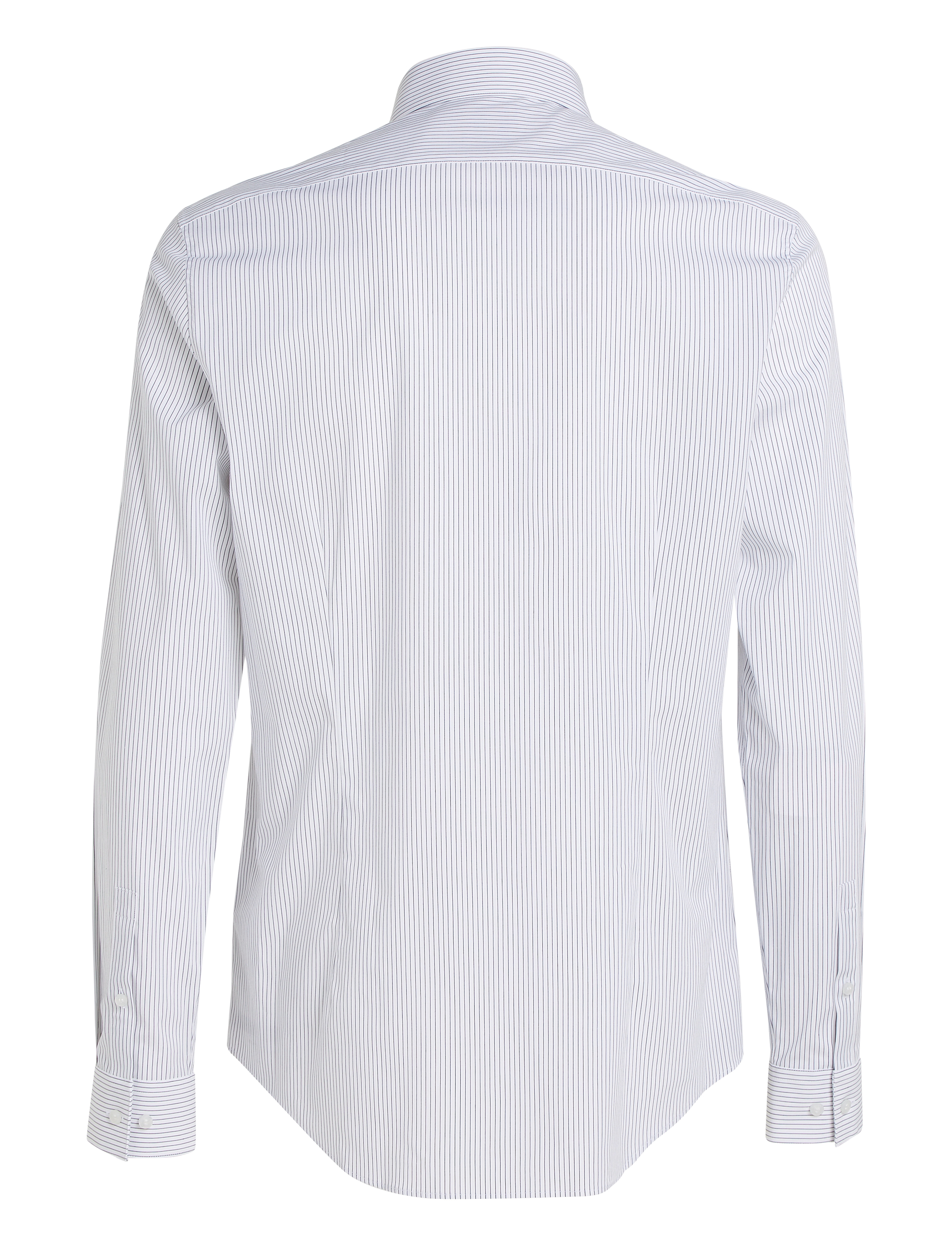 Calvin Klein - POPLIN STRIPE SLIM SHIRT - medieval blue - 5
