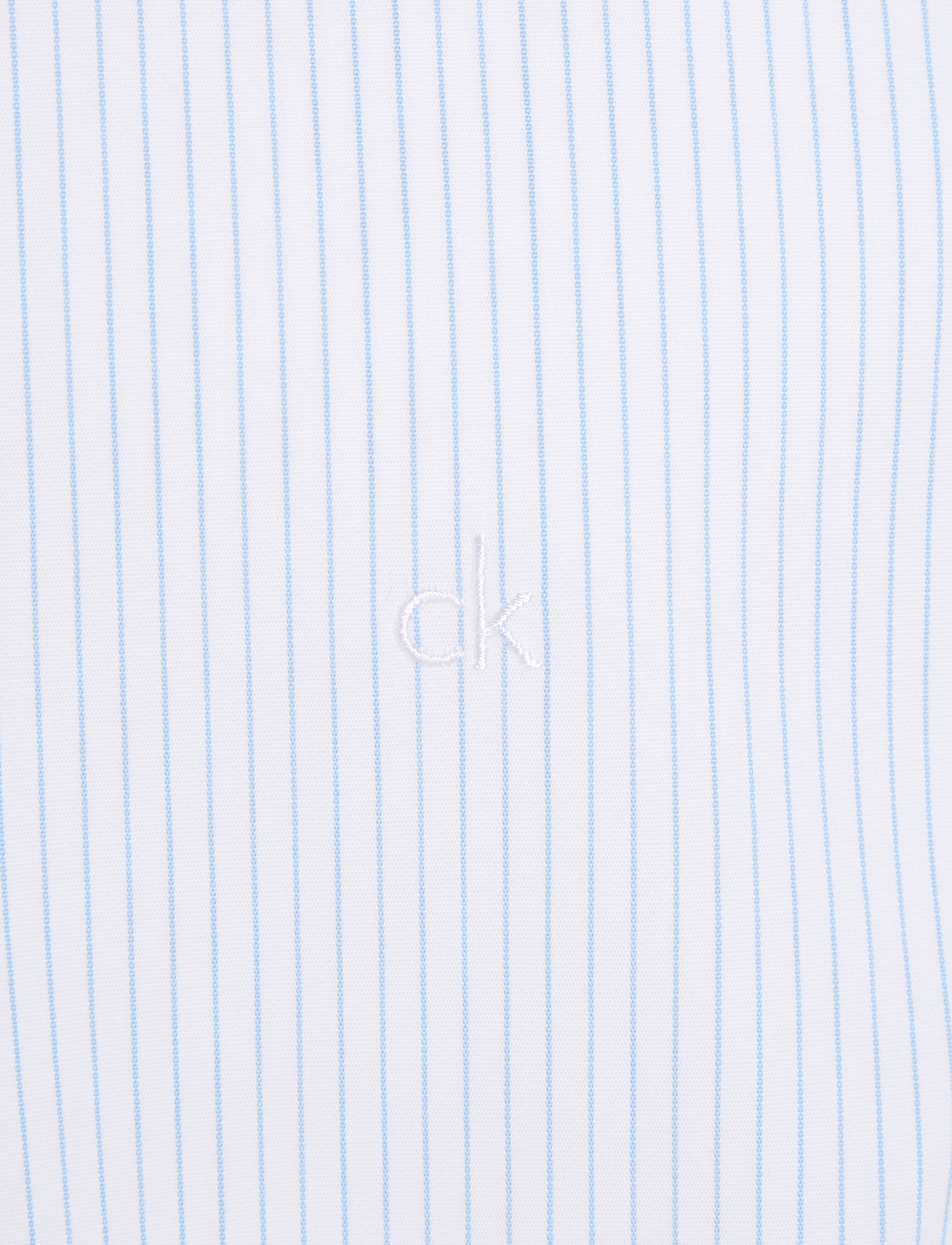 Calvin Klein - POPLIN STRIPE SLIM SHIRT - vista blue - 4