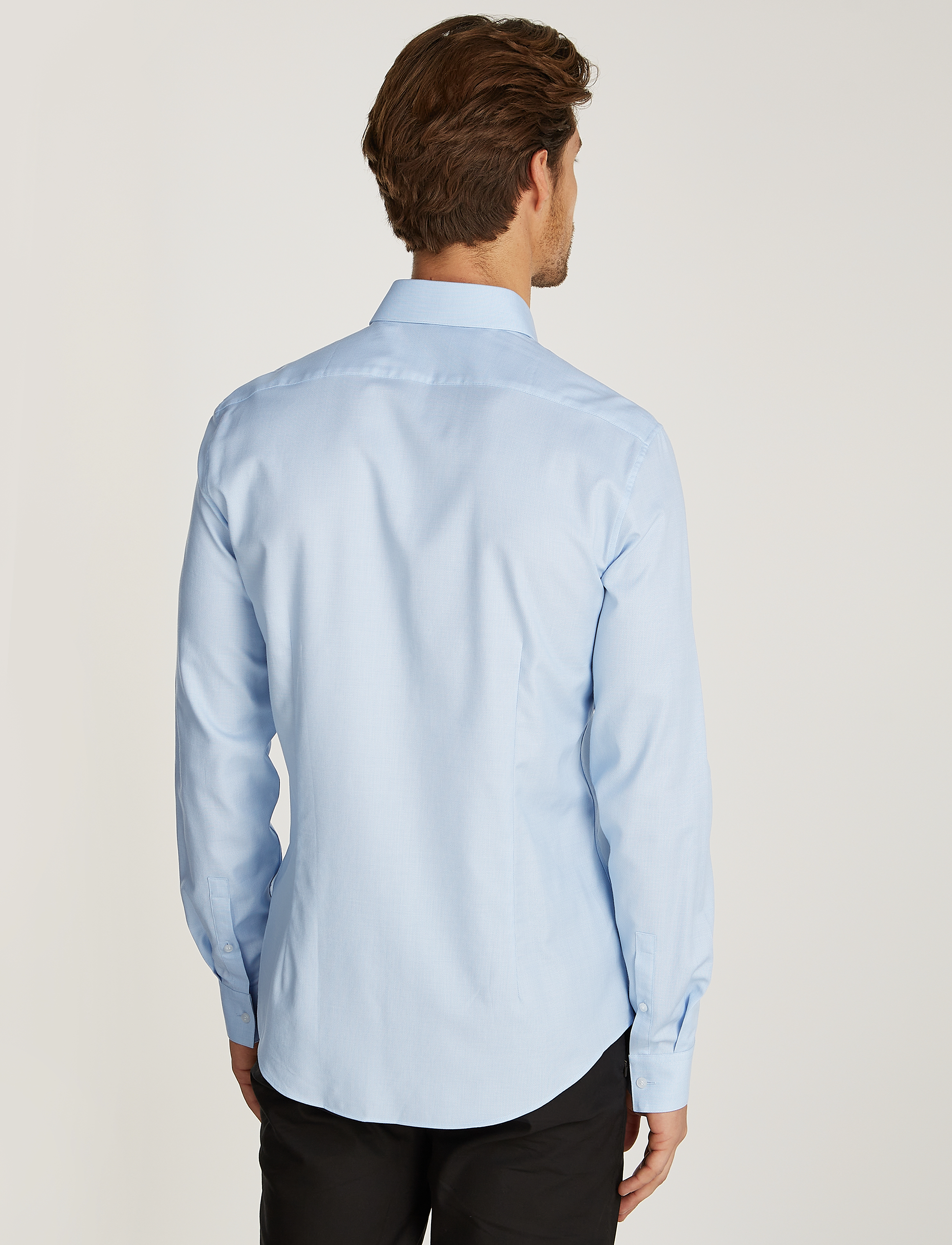 Calvin Klein - TONAL STRUCTURE SLIM SHIRT - vista blue - 3