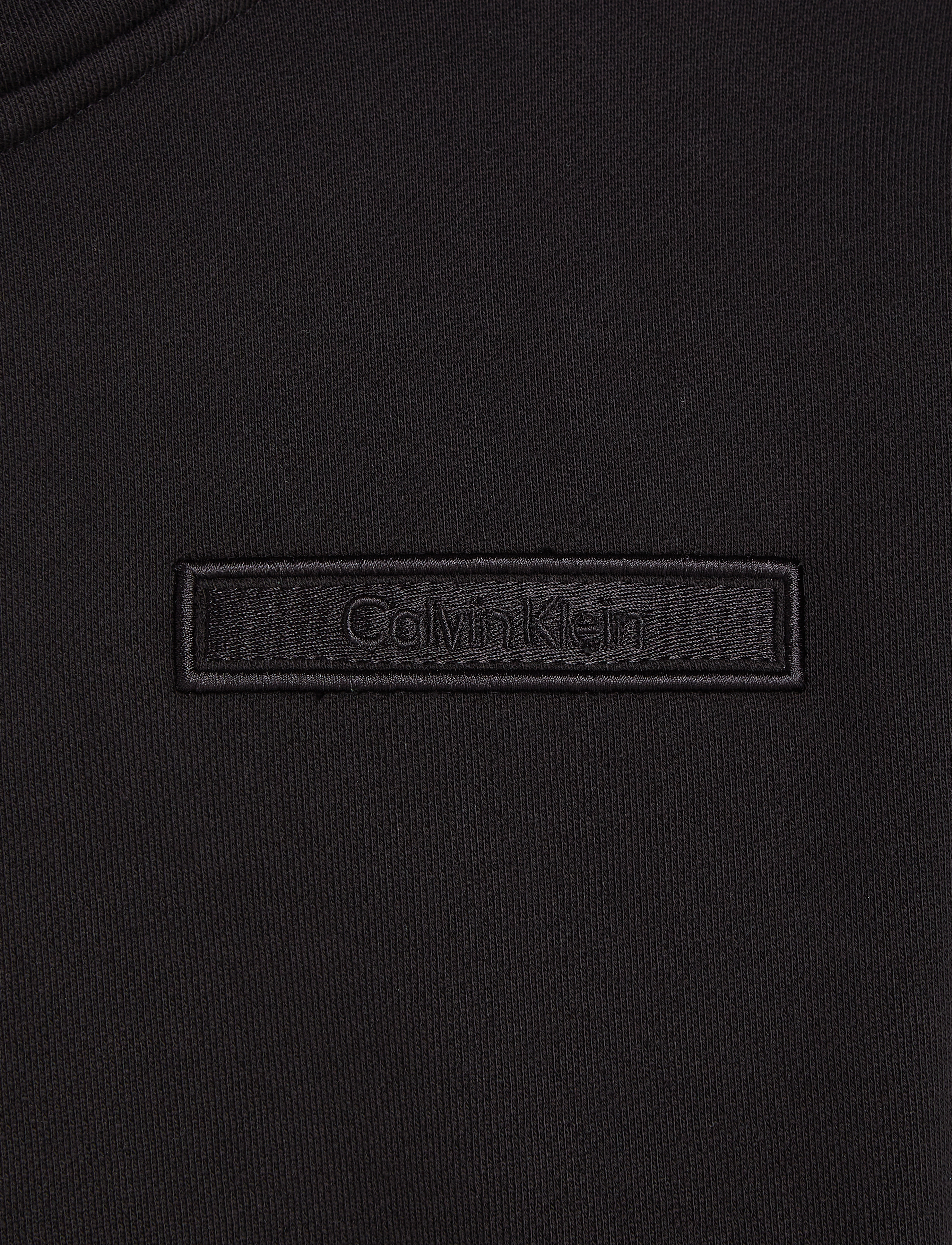 Calvin Klein - EMBROIDERED LOGO ZIP THROUGH - ck black - 3