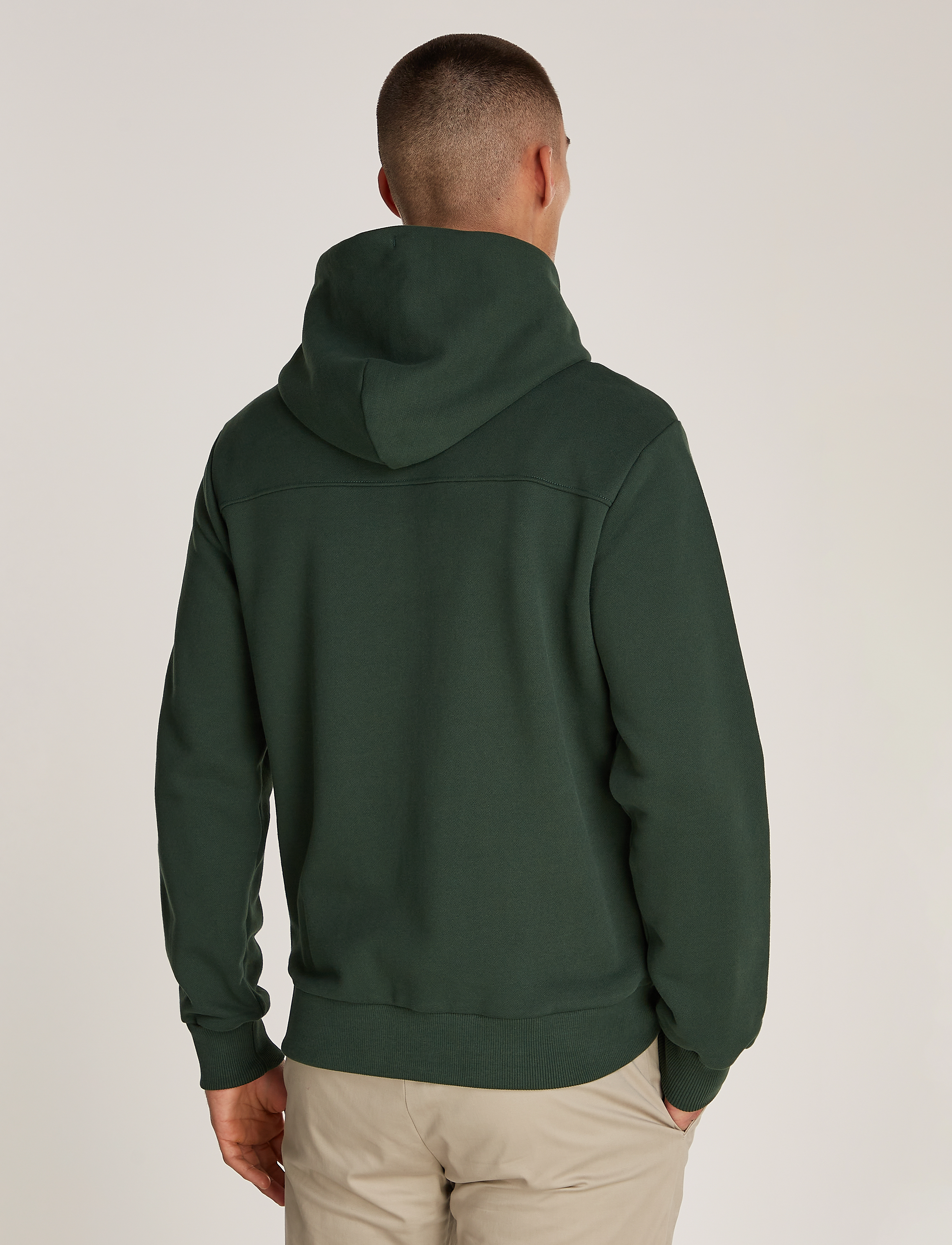 Calvin Klein - EMBROIDERED LOGO ZIP THROUGH - midnight forest - 2