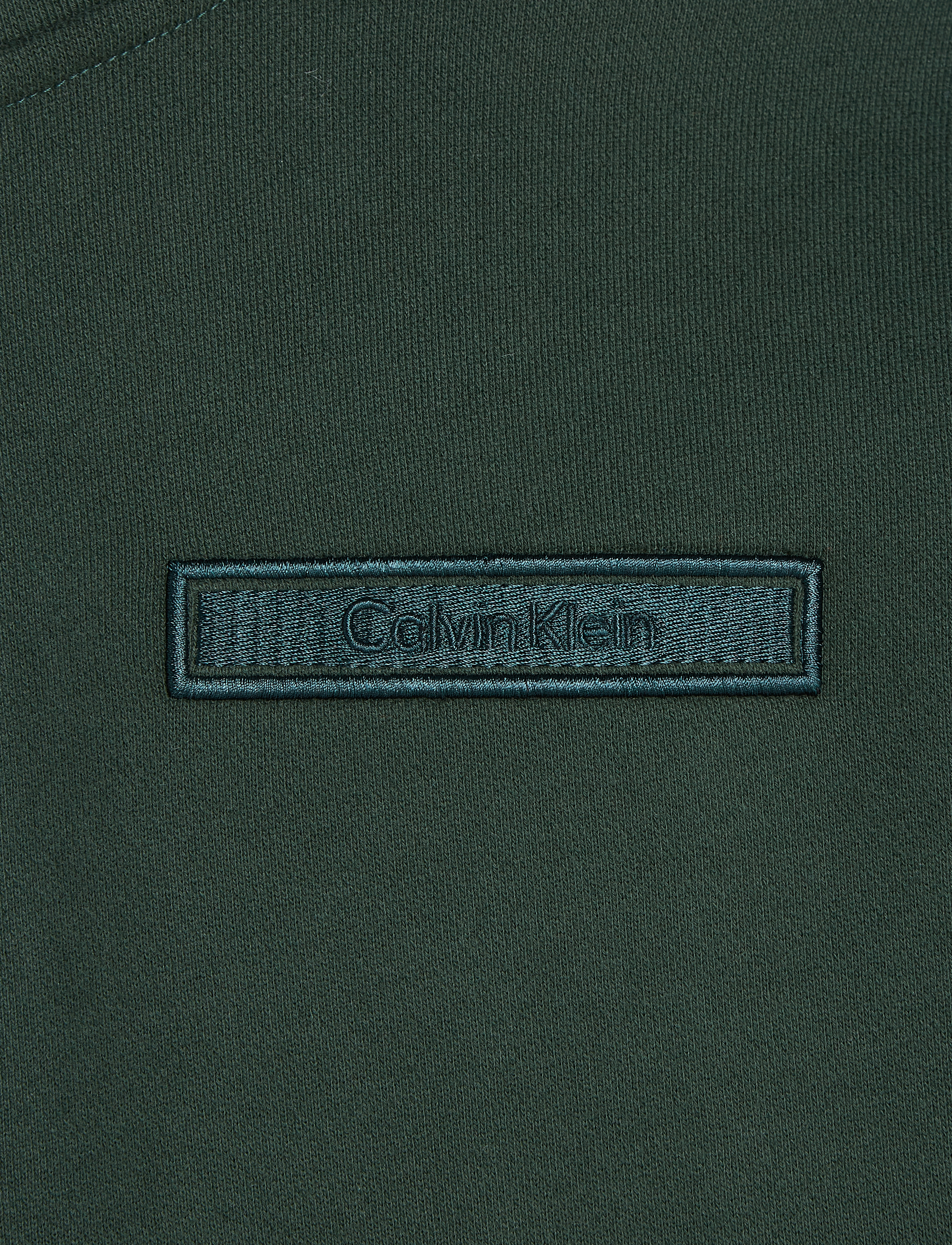 Calvin Klein - EMBROIDERED LOGO ZIP THROUGH - midnight forest - 4