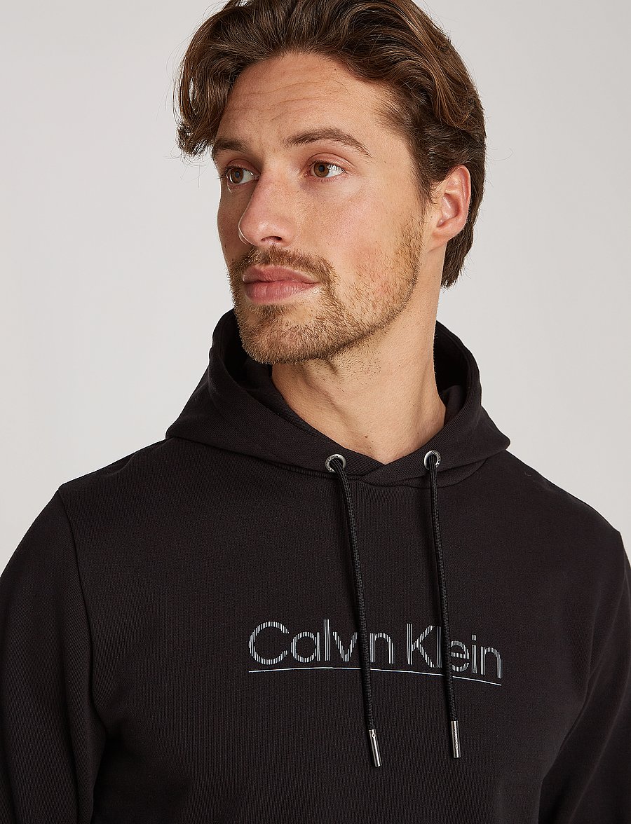Calvin Klein - RAISED LINE LOGO HOODIE - ck black - 3