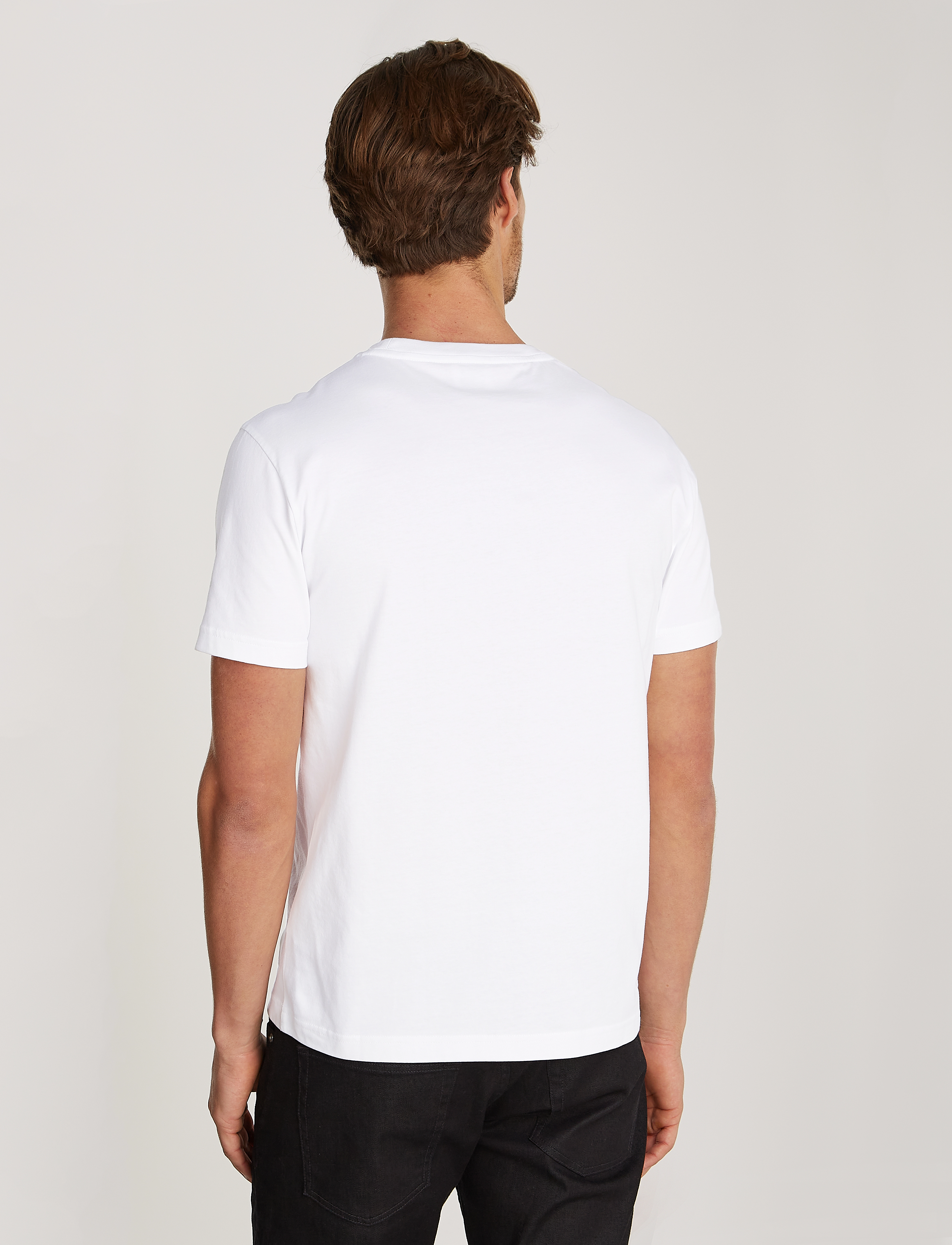 Calvin Klein - RAISED LINE LOGO T-SHIRT - bright white - 2