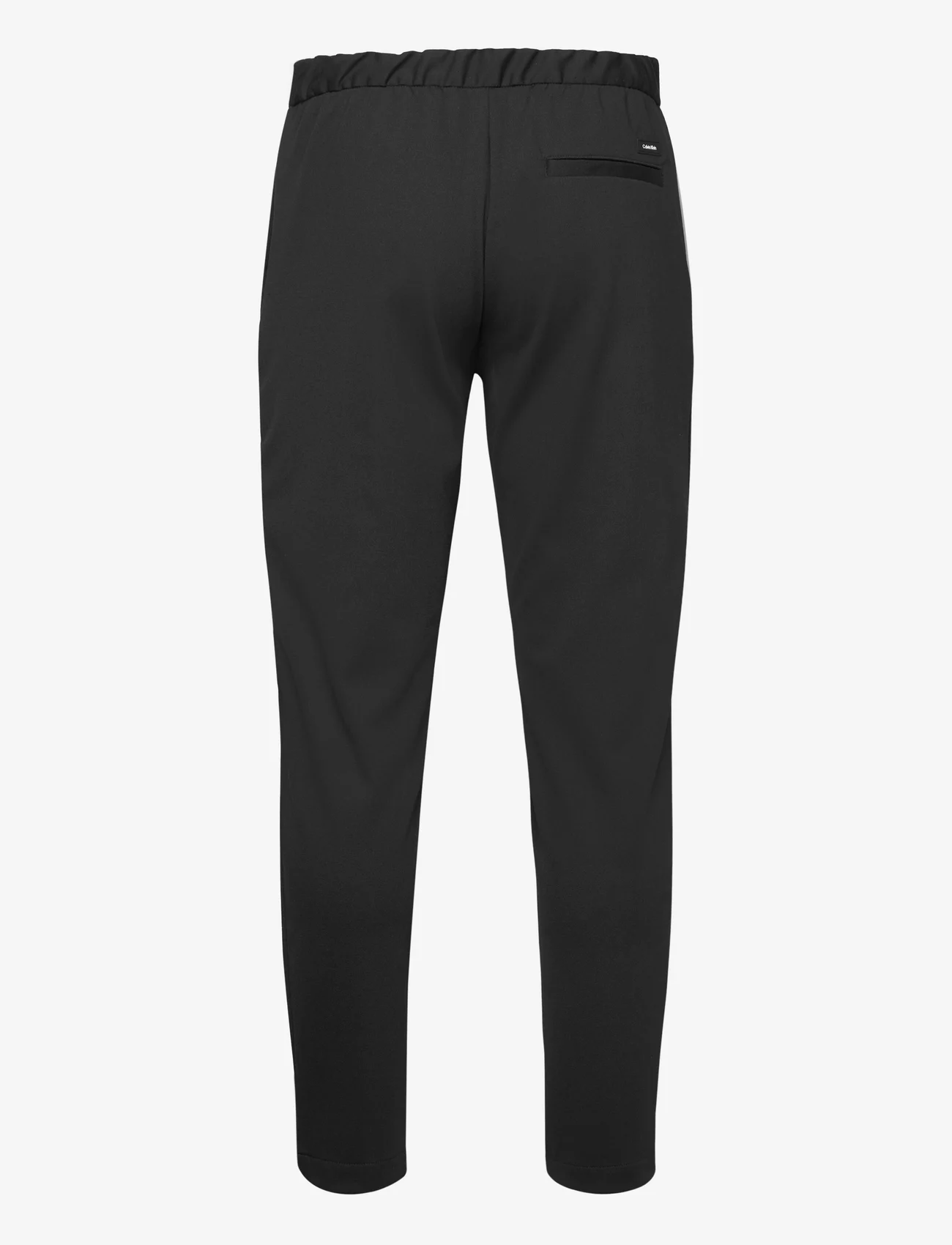 Calvin Klein - COMFORT KNIT TAPERED PANT - casual - ck black - 1
