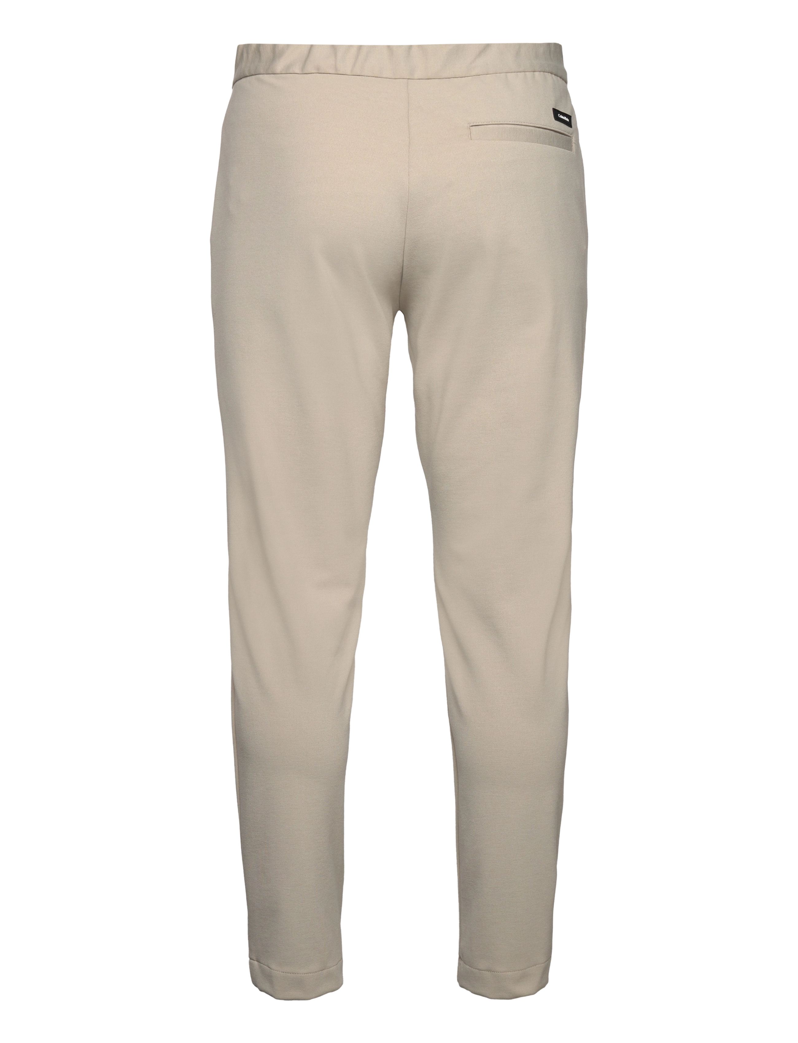 Calvin Klein - COMFORT KNIT TAPERED PANT - stony beige - 1