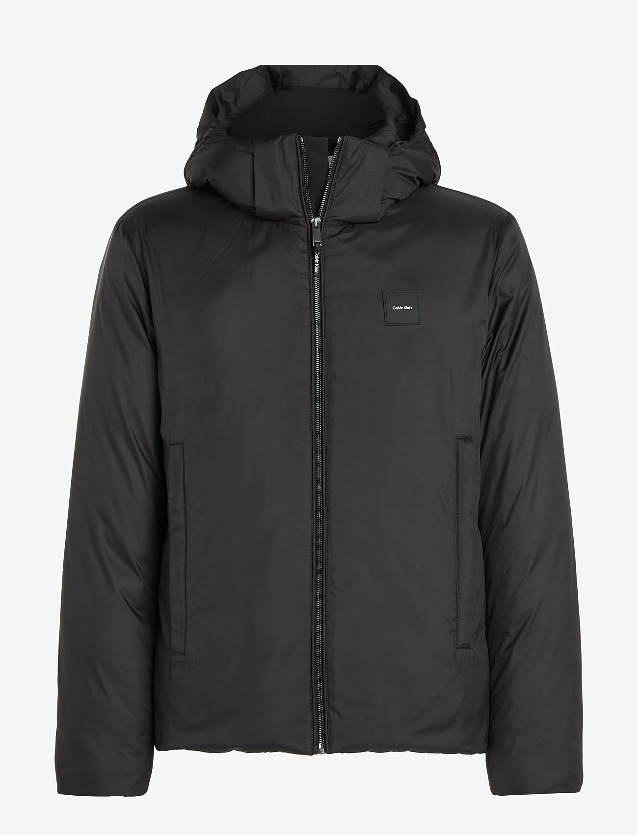 Calvin Klein - NON QUILT PADDED HOODED JACKET - ck black - 1