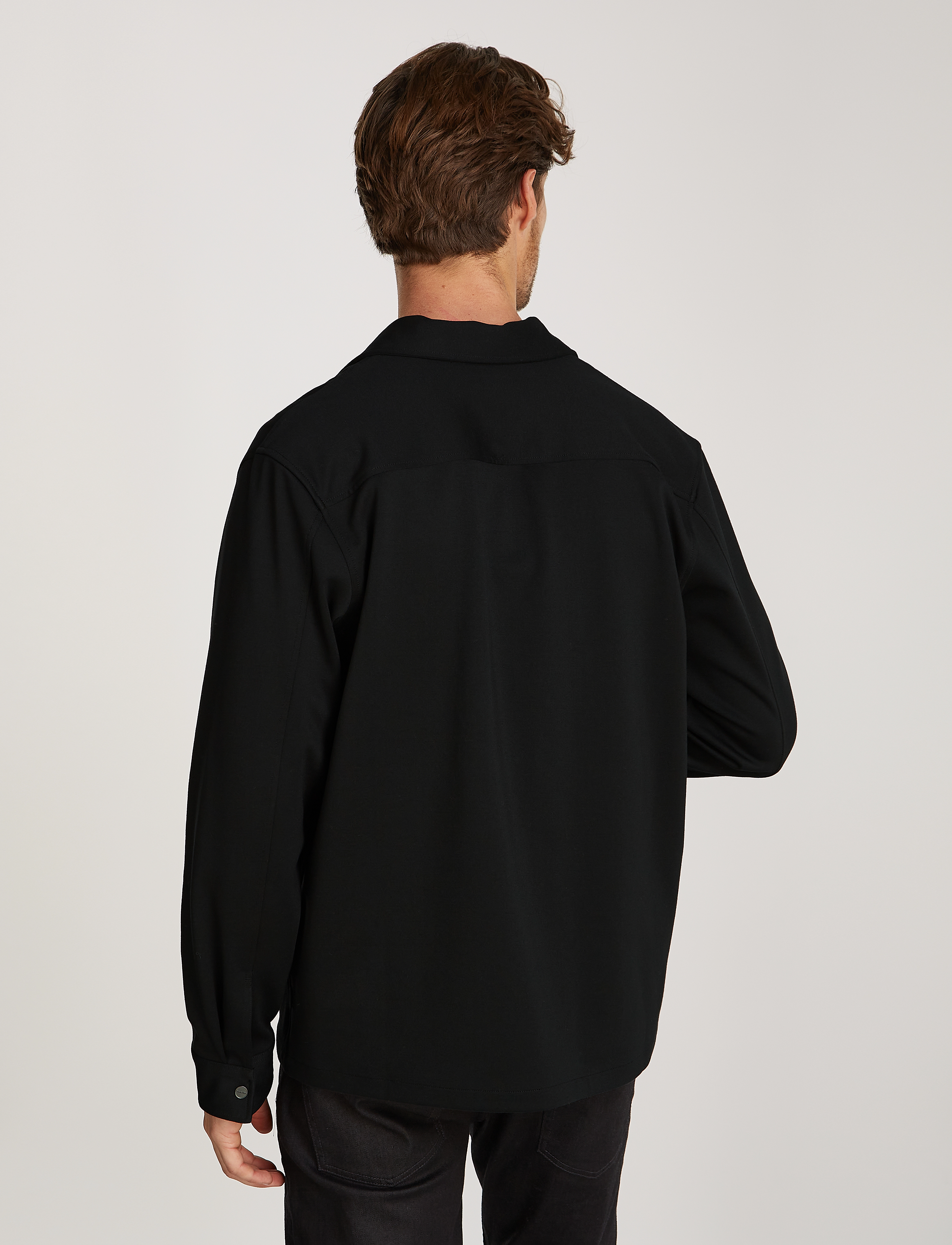 Calvin Klein - COMFORT KNIT OVERSHIRT - ck black - 2