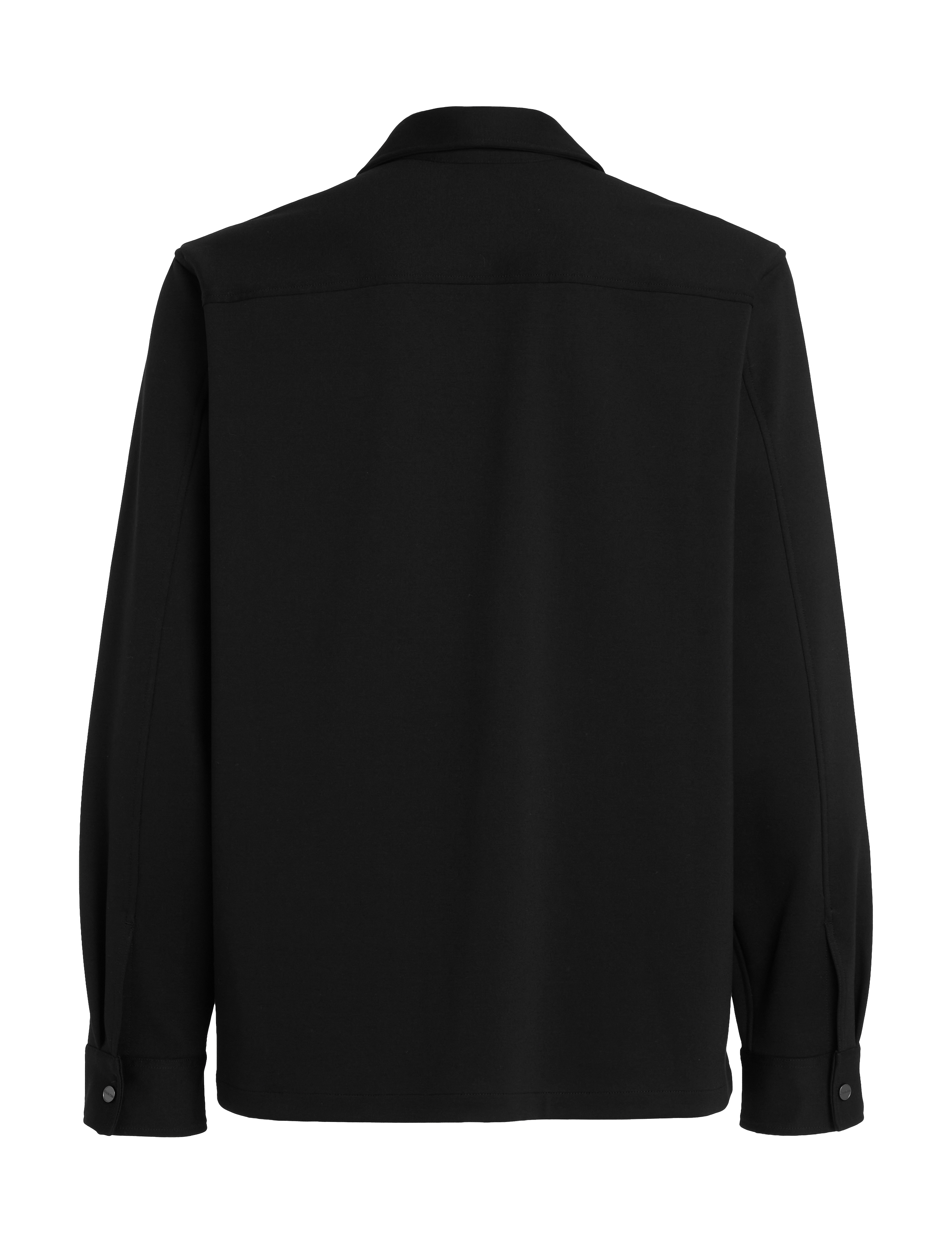 Calvin Klein - COMFORT KNIT OVERSHIRT - ck black - 4