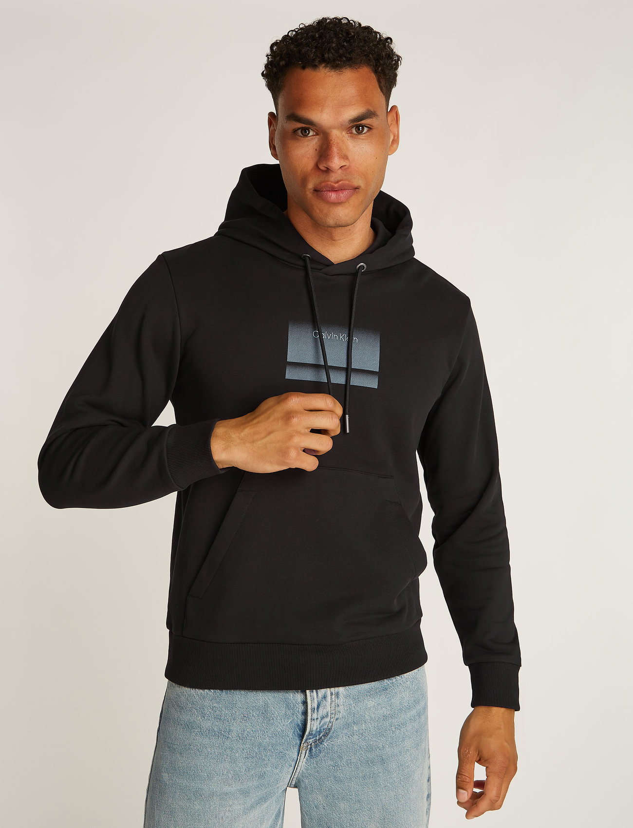 Calvin Klein - GRADIENT LOGO HOODIE - ck black - 1