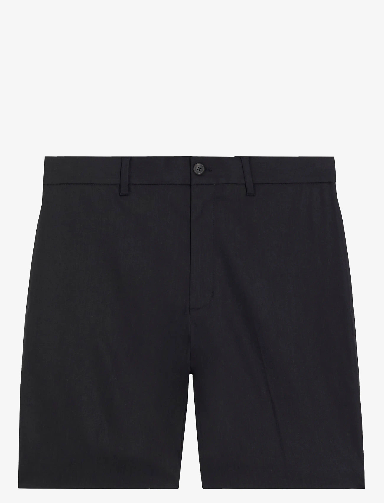 Calvin Klein - LINEN LYOCELL STRETCH SHORT - linneshorts - ck black - 0