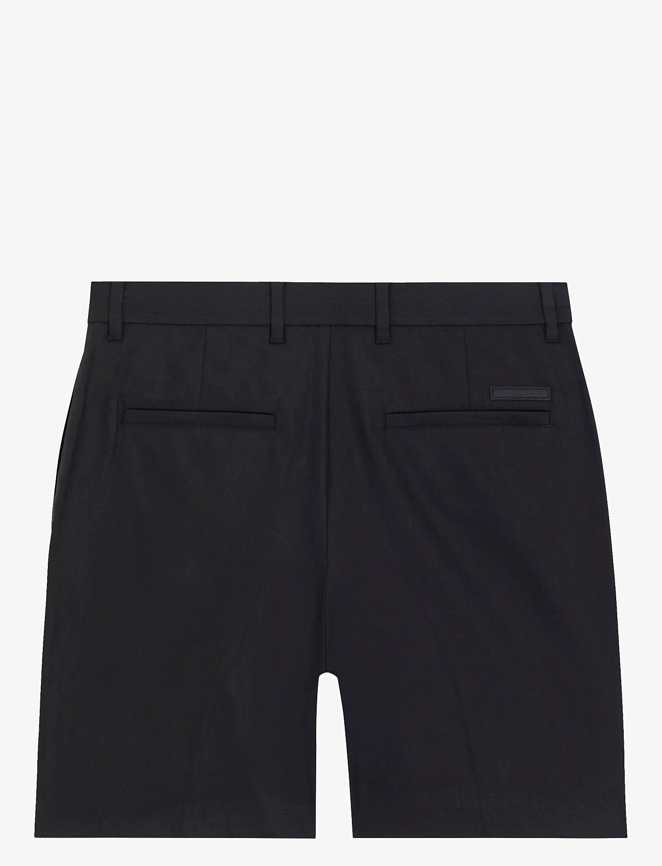 Calvin Klein - LINEN LYOCELL STRETCH SHORT - linneshorts - ck black - 1