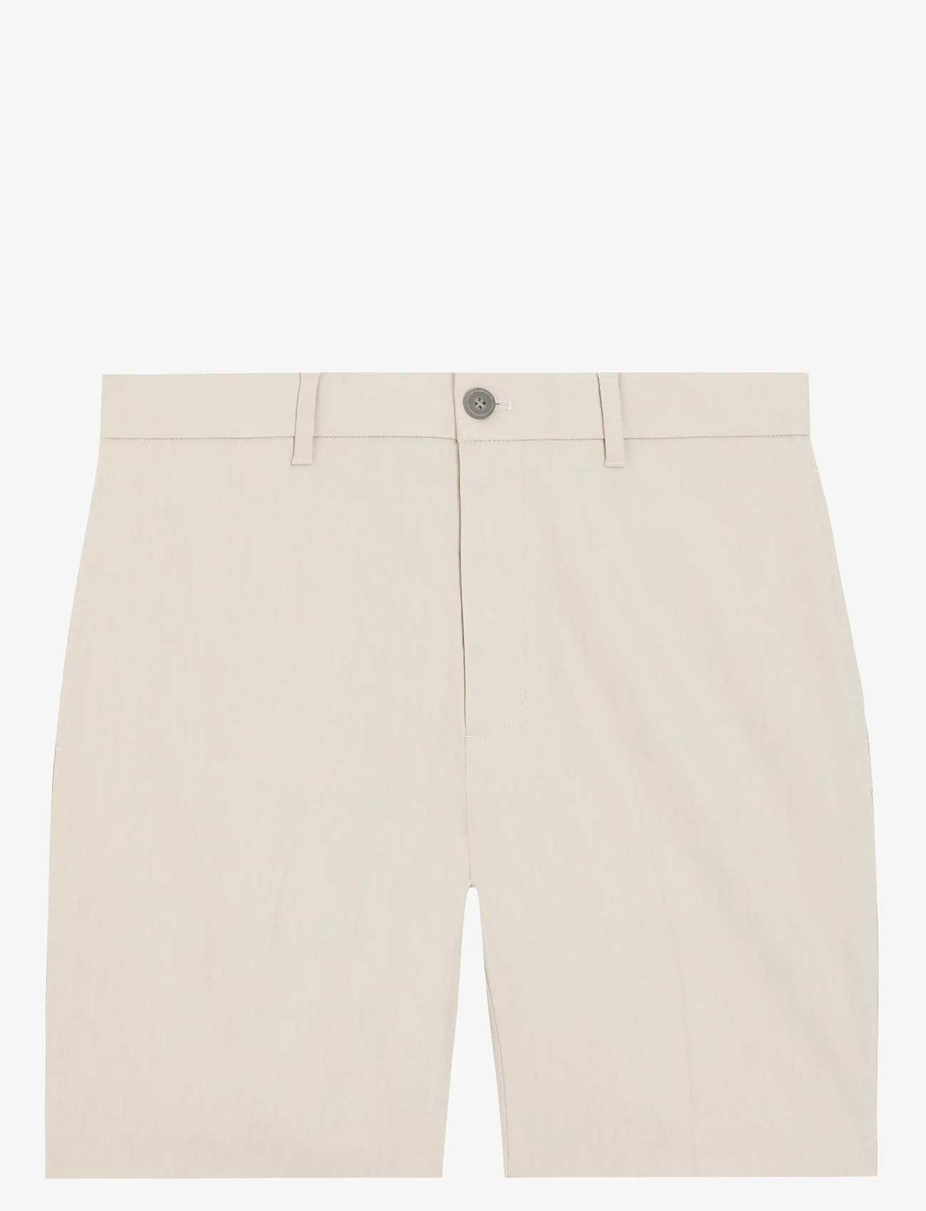 Calvin Klein - LINEN LYOCELL STRETCH SHORT - hørshorts - silver lining - 0