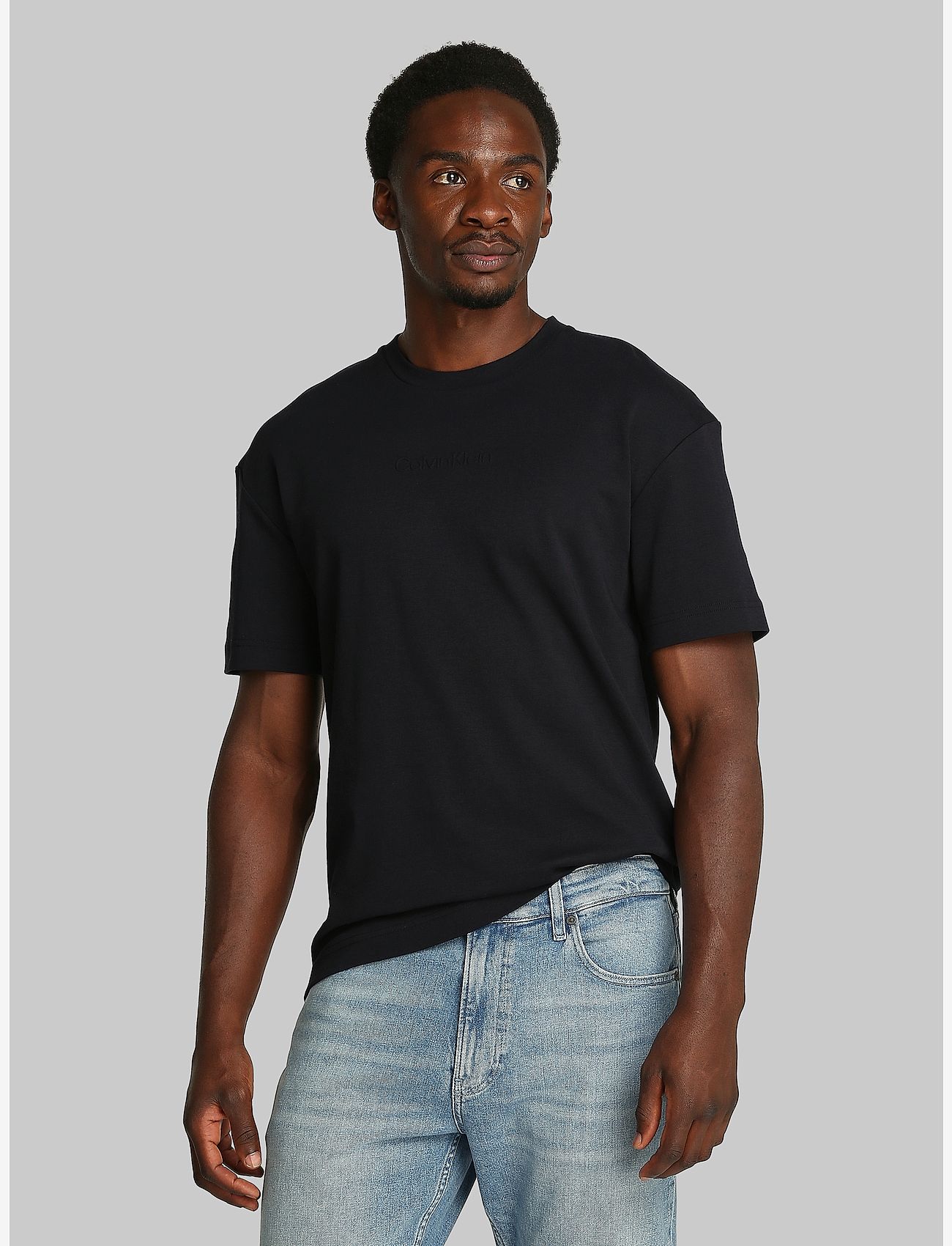 Calvin Klein - TECH INTERLOCK T-SHIRT - ck black - 4