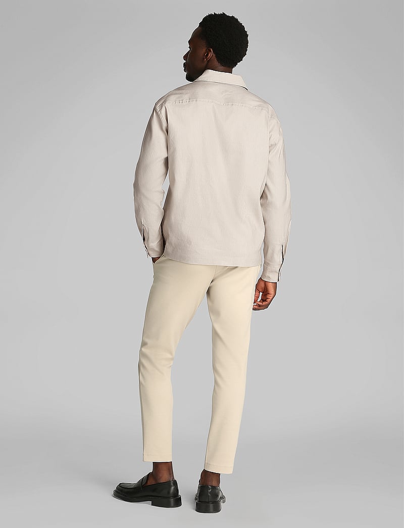 Calvin Klein - LINEN LYOCELL STRETCH OVERSHIRT - silver lining - 2