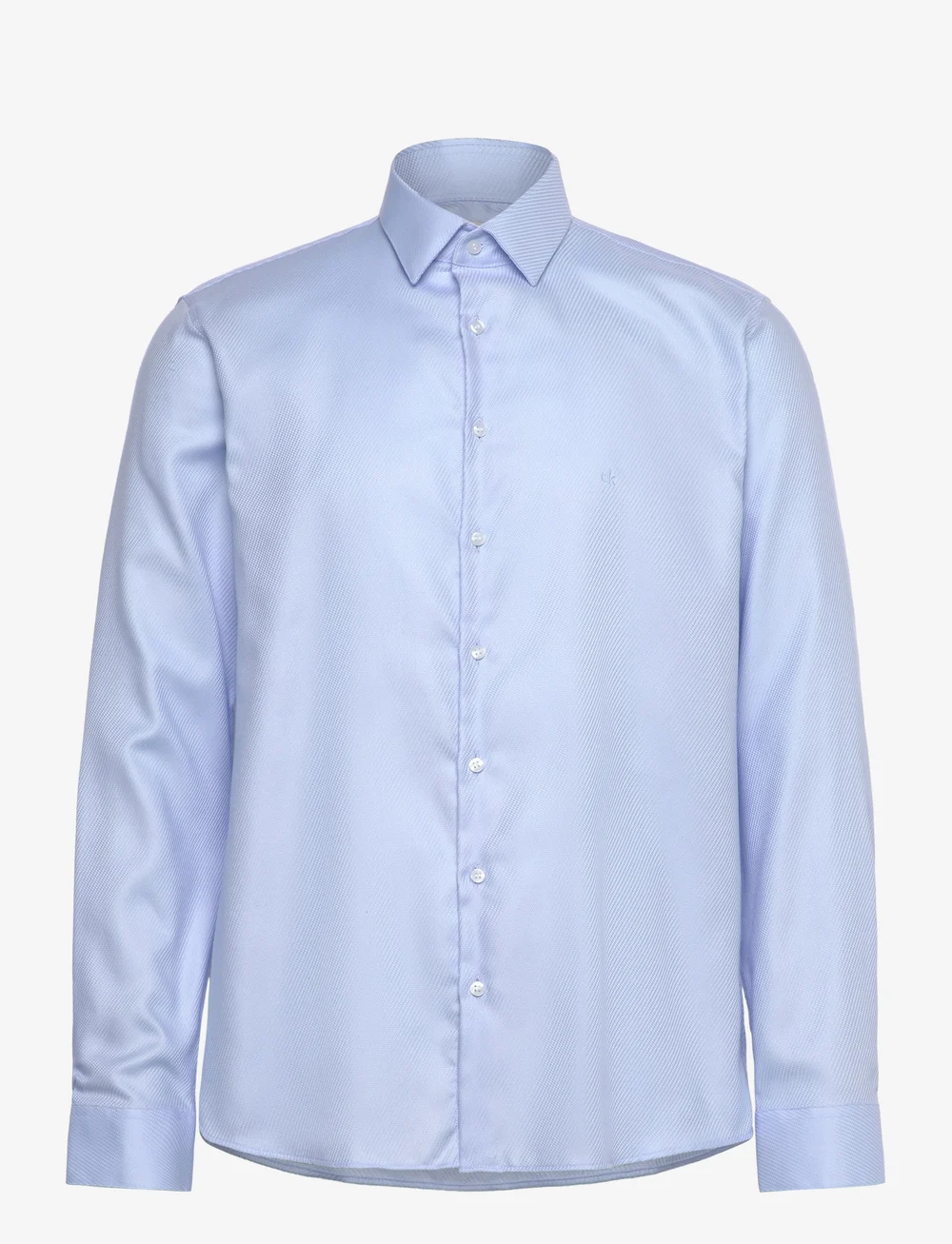Calvin Klein - NON IRON STRUCTURE SLIM SHIRT - formelle skjorter - sweet blue - 1