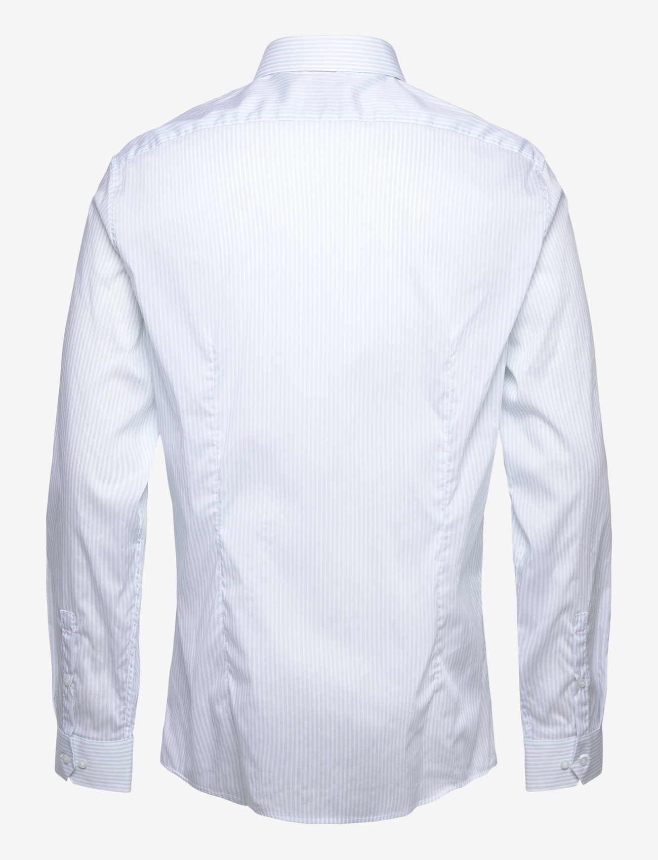 Calvin Klein - LYOCELL STRIPE REGULAR SHIRT - stribede skjorter - ether - 1