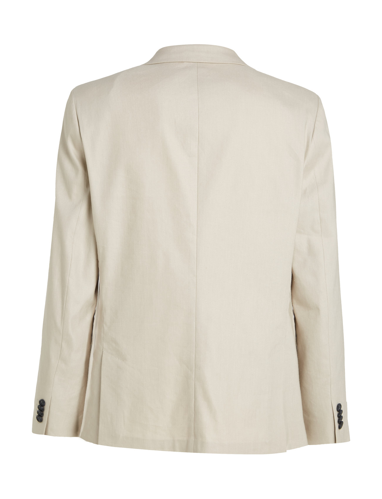 Calvin Klein - LINEN LYOCELL STRETCH BLAZER - einreiher - silver lining - 4