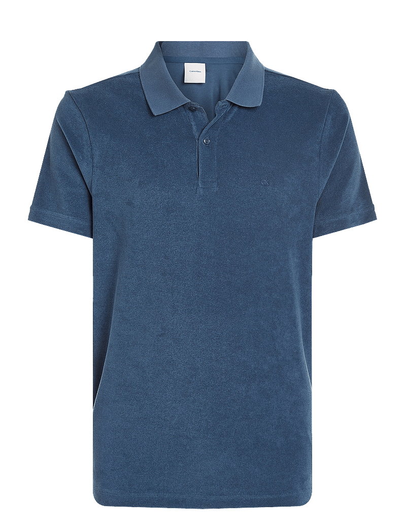 Calvin Klein - TOWELLING POLO - korte mouwen - key largo - 1