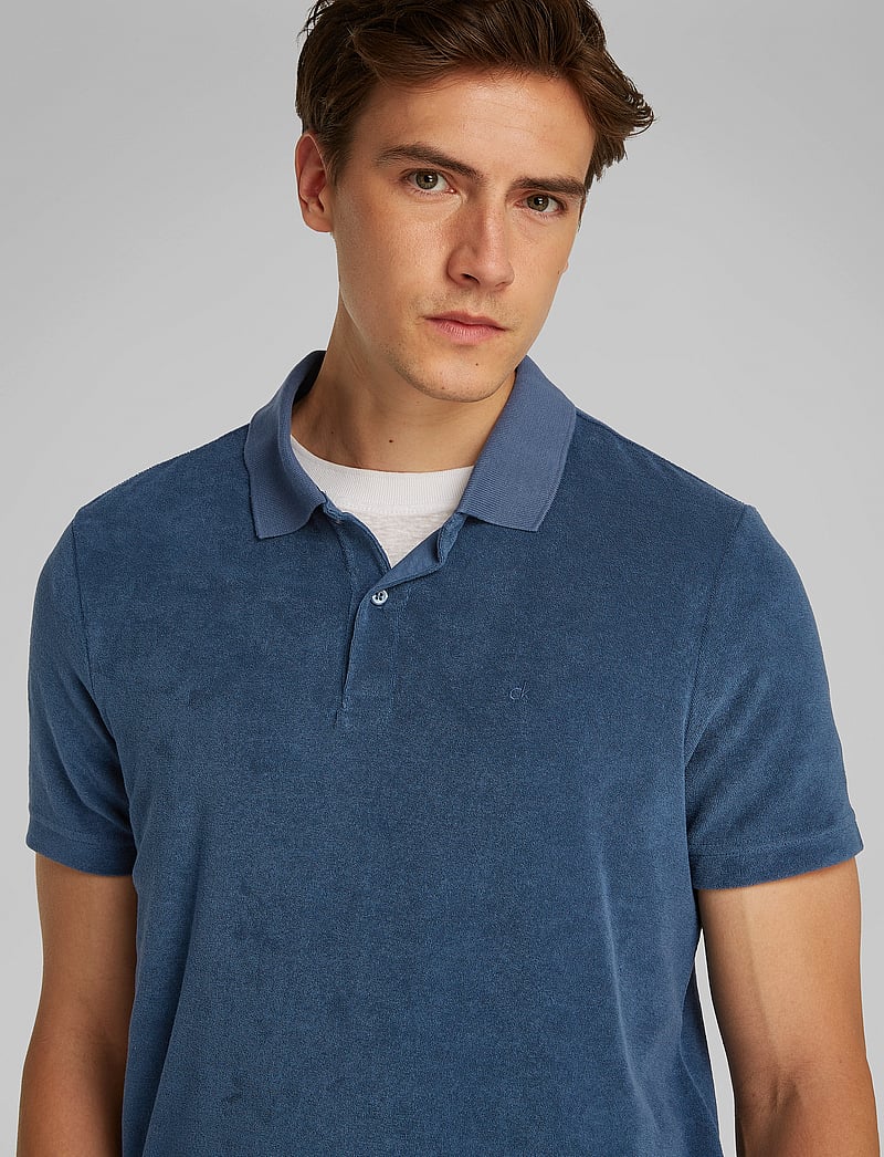 Calvin Klein - TOWELLING POLO - korte mouwen - key largo - 3