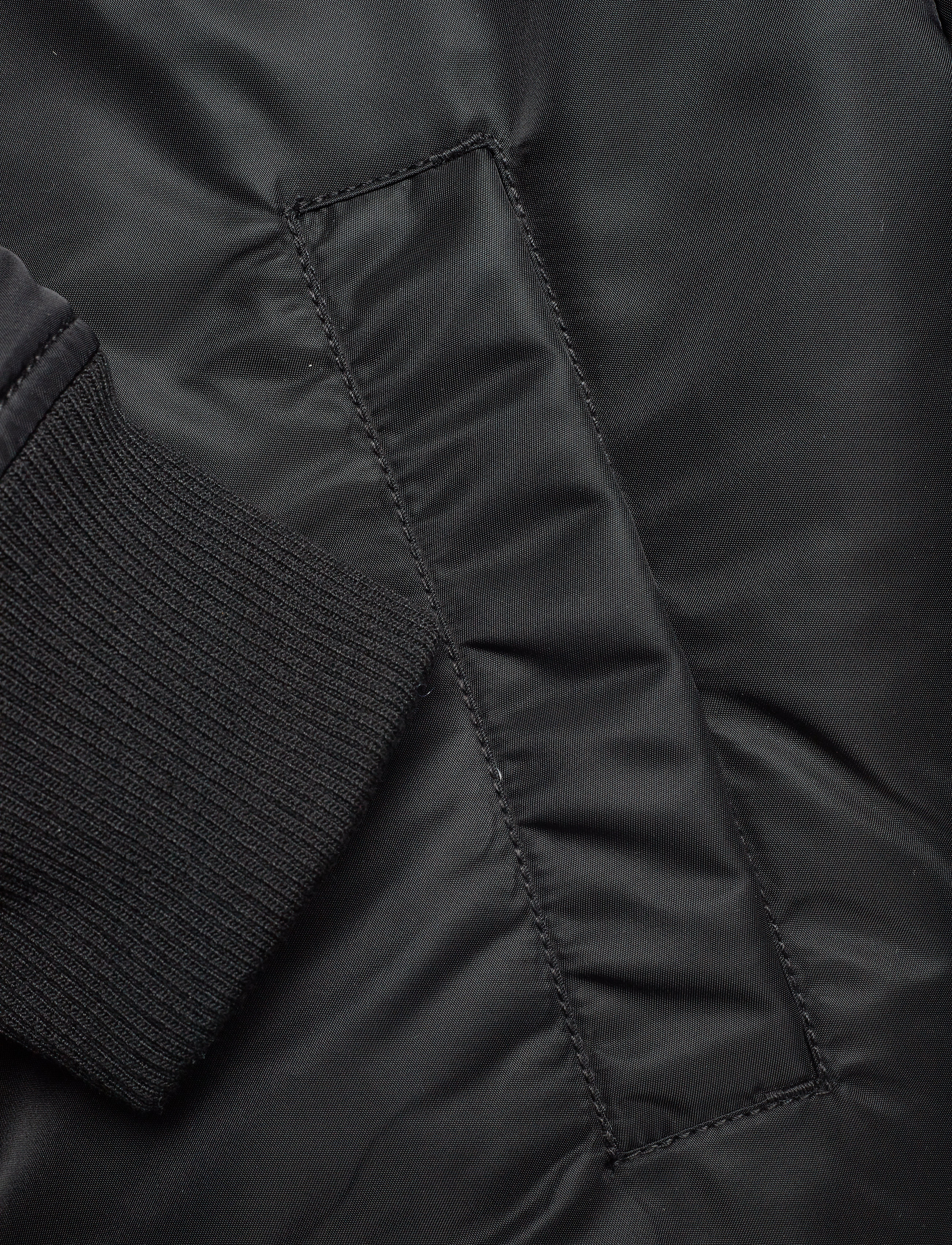 Calvin Klein - HOODED FAUX FUR JKT - black - 5