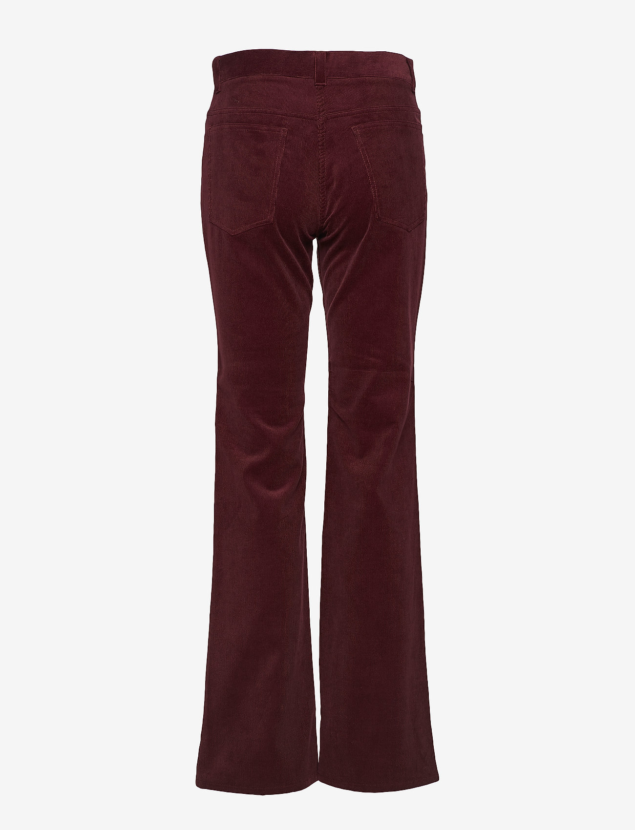 Calvin Klein - CORDUROY HIGH WAIST - iron red - 1