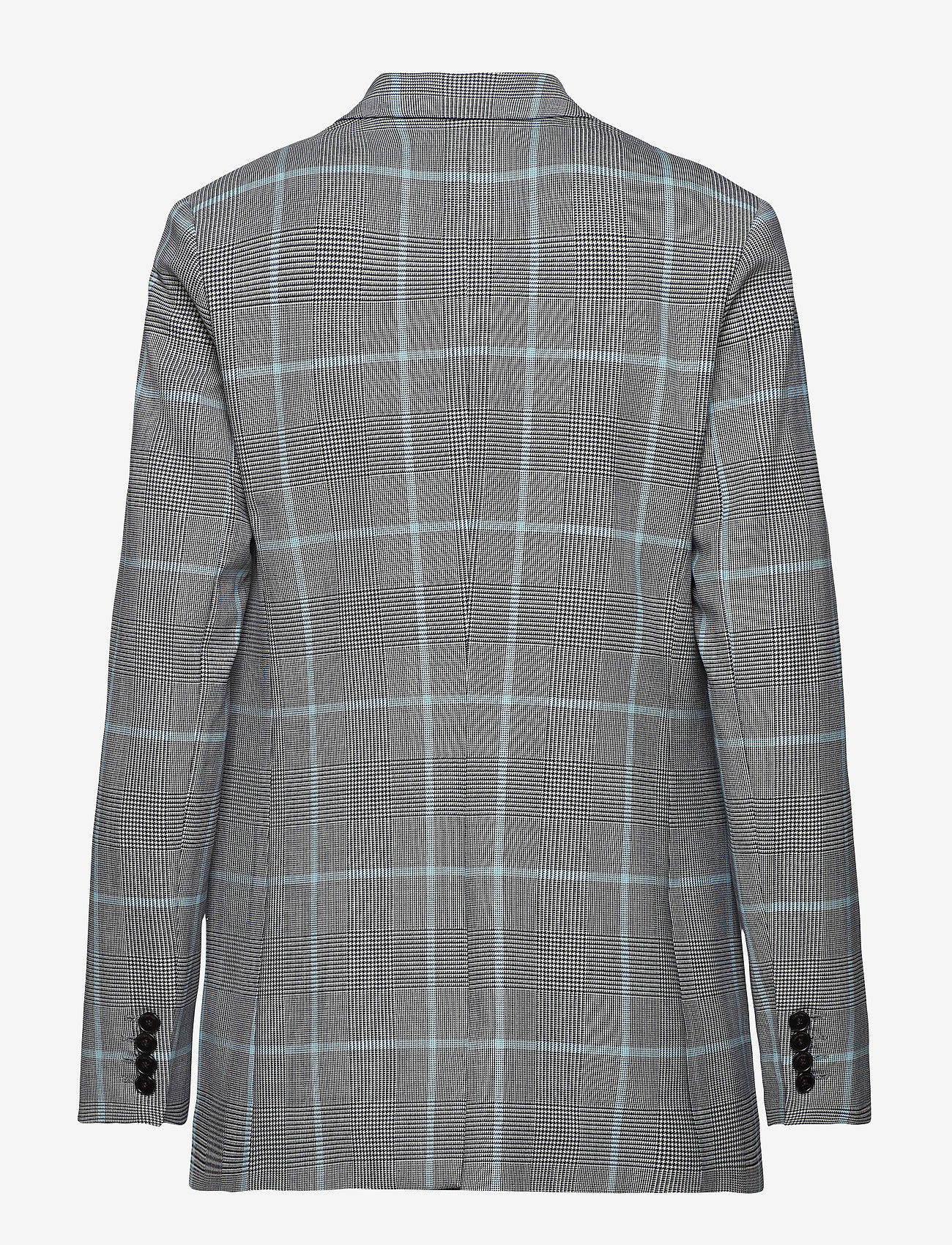 Calvin Klein - SINGLE BTTN CHK BLAZ - enlarged prince of wales - 1