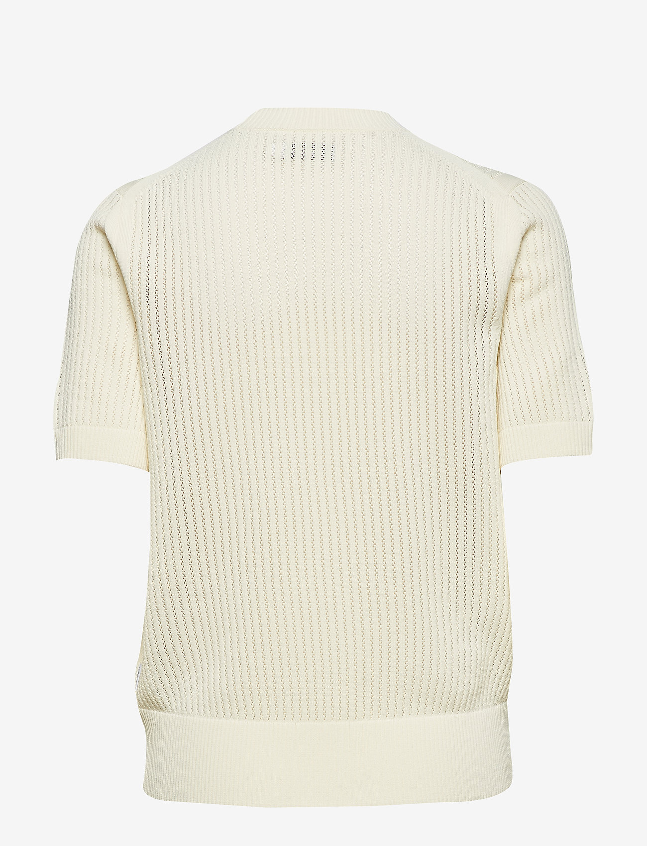 Calvin Klein - MICRO LACE SOLID C-NK SWTR - calico - 1