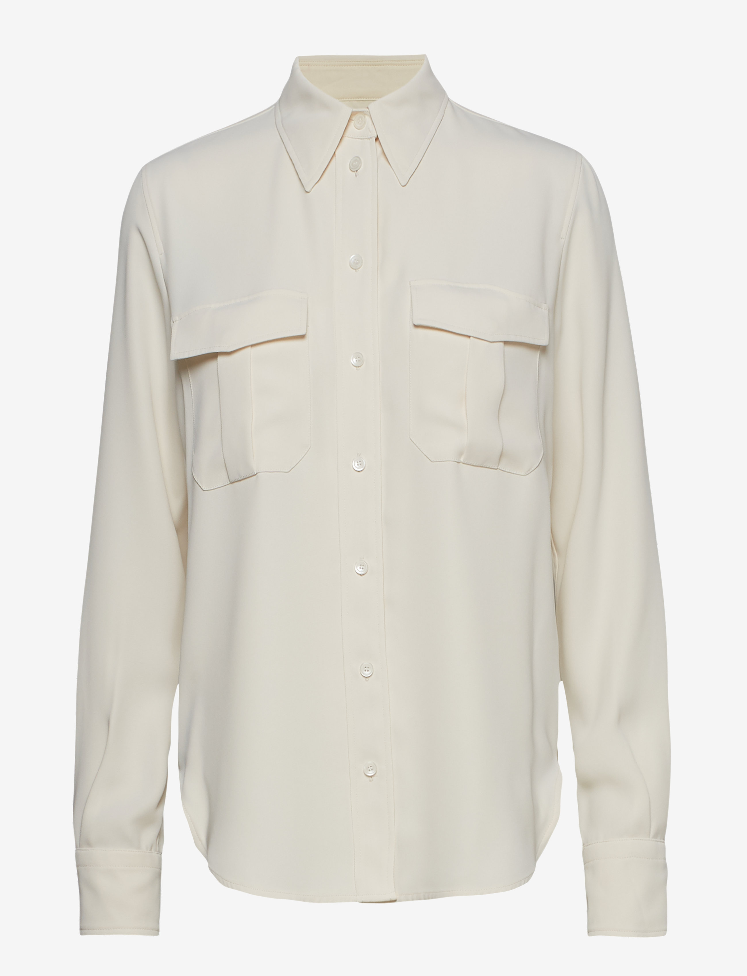 Calvin Klein - SMOOTH TWILL POLICE PKT SHIRT LS - calico - 0