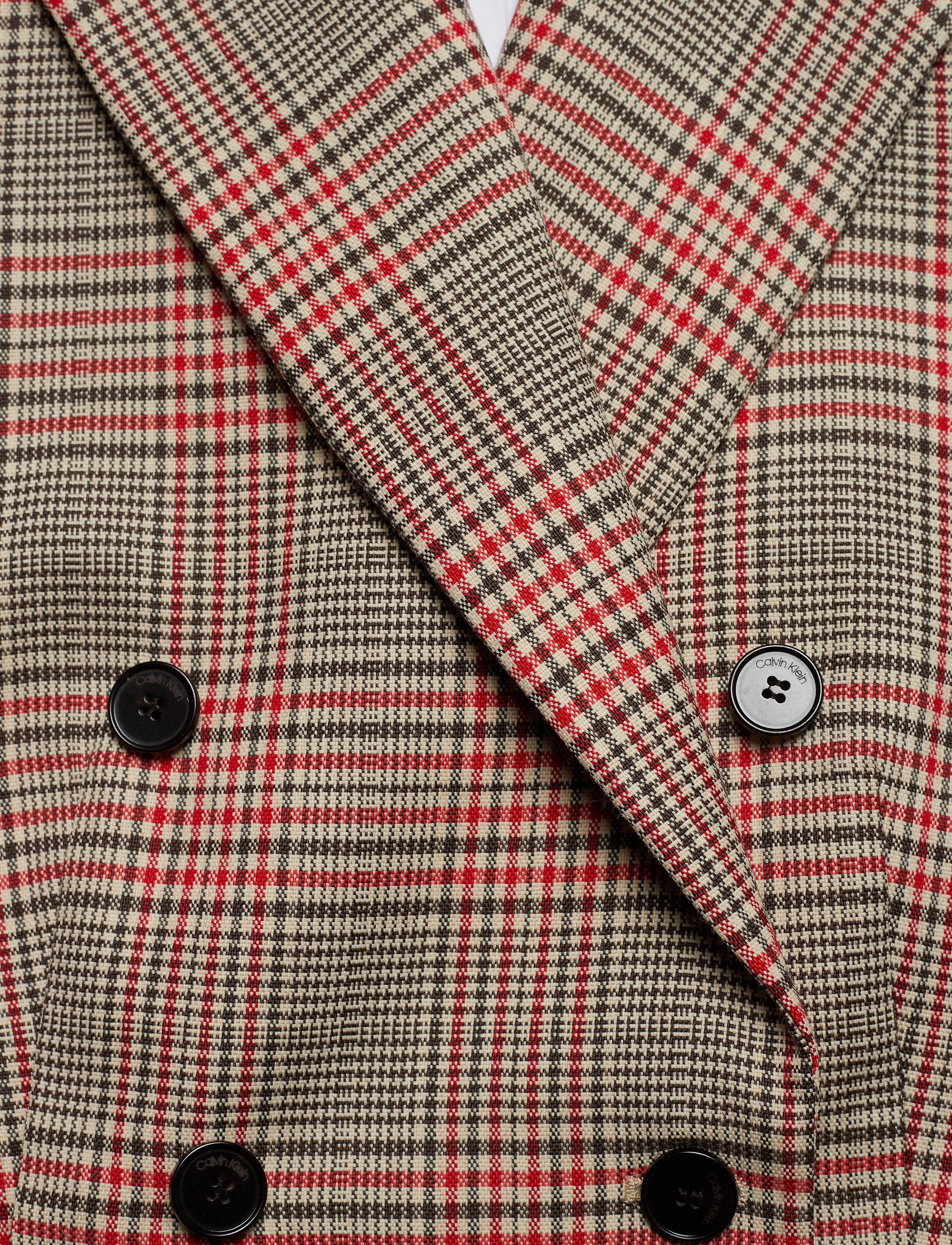 Calvin Klein - HERITAGE CHK DB BLAZ - heritage check - 4